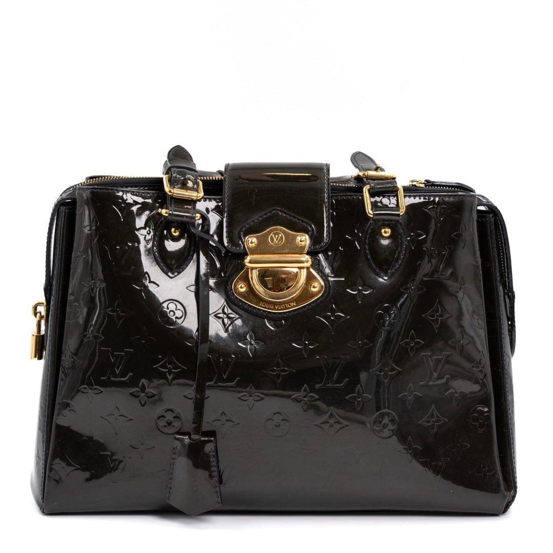 Louis Vuitton Melrose Avenue Bag in Amarante Monogram Vernis Leather