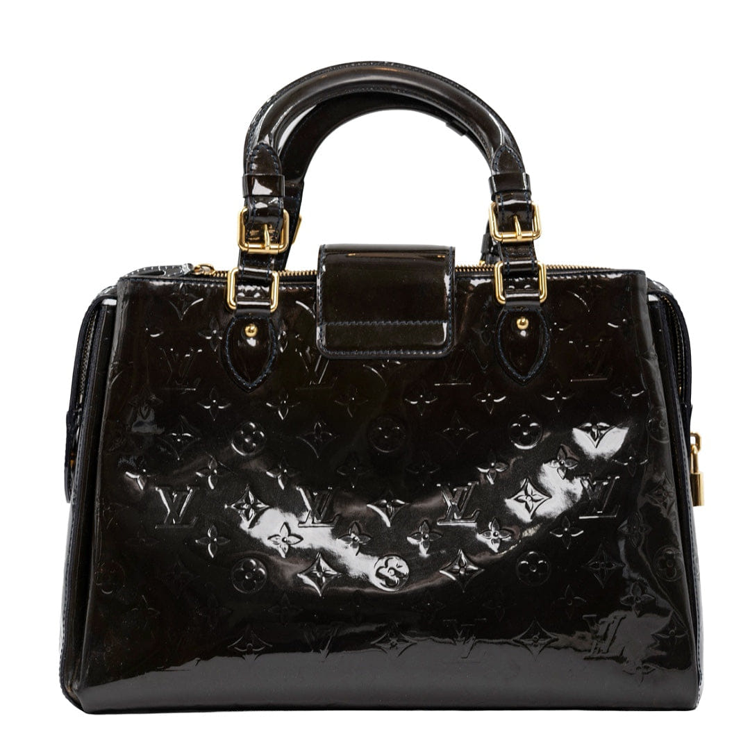Louis Vuitton Melrose Avenue Bag in Amarante Monogram Vernis Leather