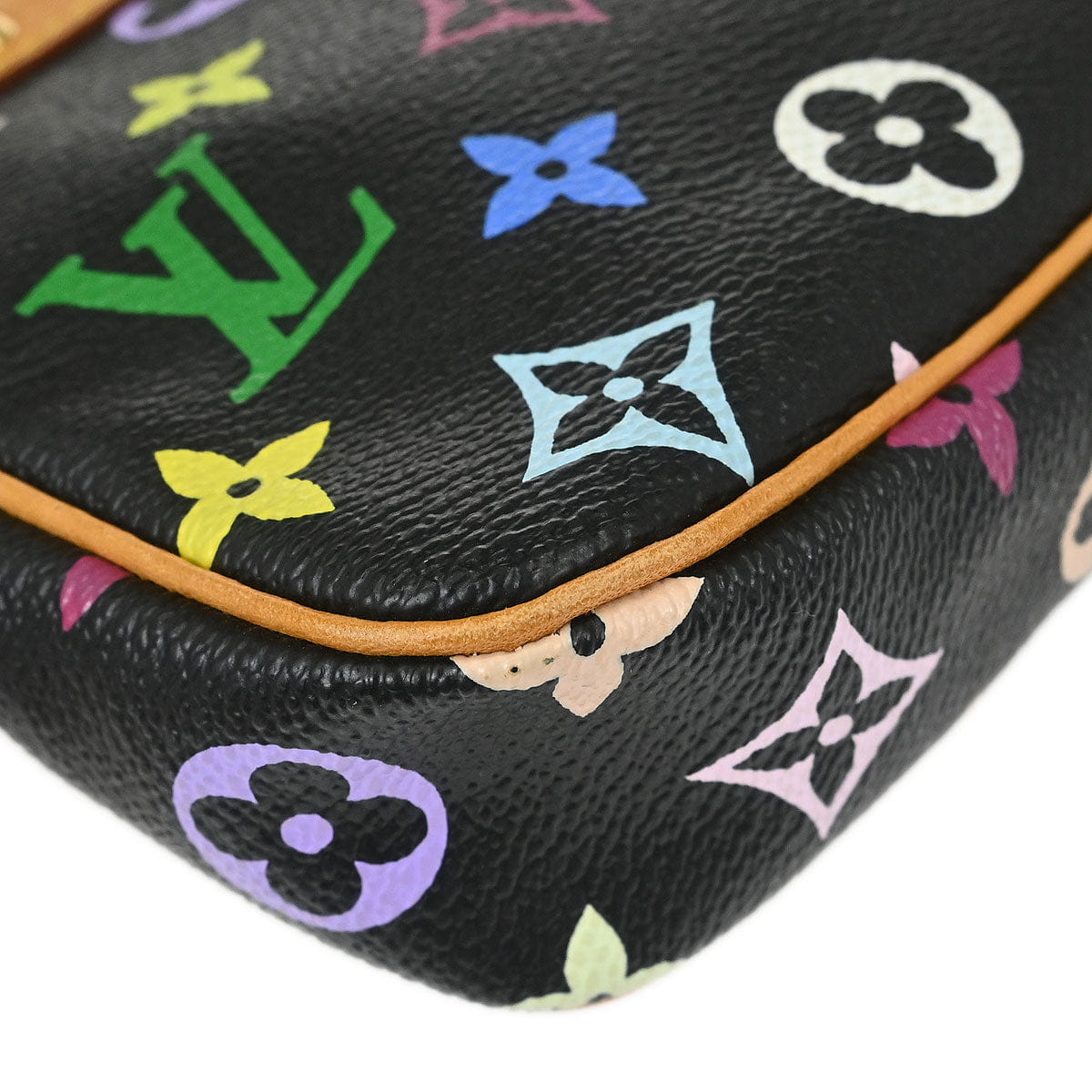 Louis Vuitton Black Multicolor Pochette Accessoires M92648