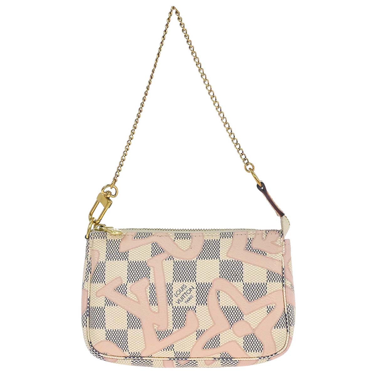 Louis Vuitton Damier Azur Tahiti Mini Pochette Accessoires N60051