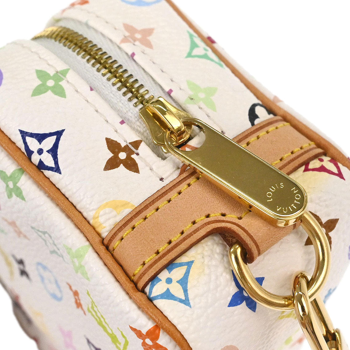 Louis Vuitton 2008 Monogram Multicolor Trousse Wapity Pouch Bag M58033