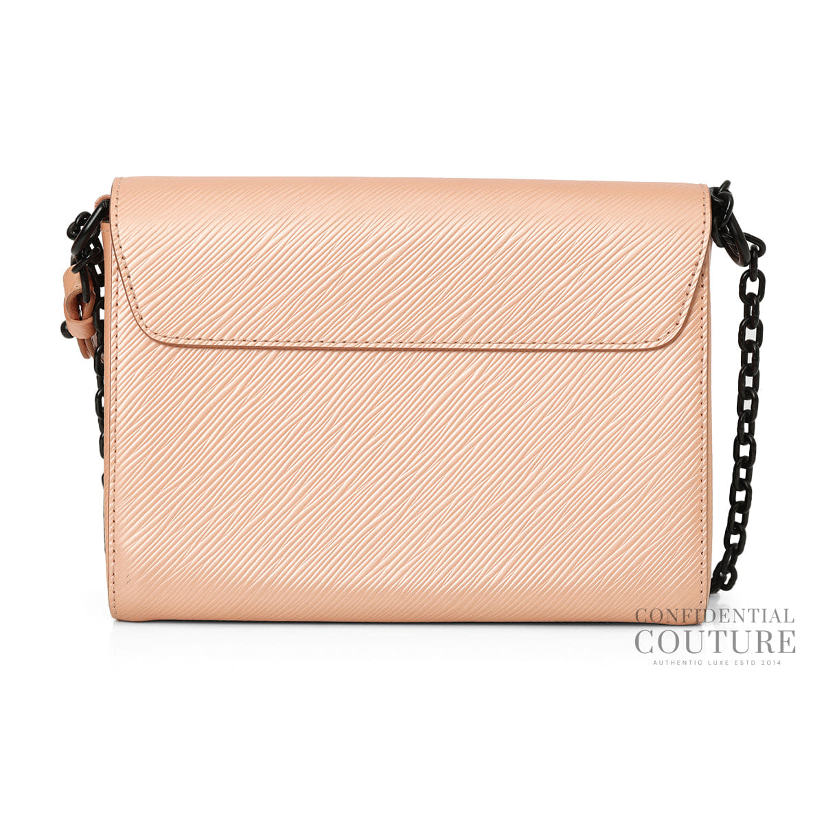 Louis Vuitton Rose Nacre Epi Leather Twist MM Bag