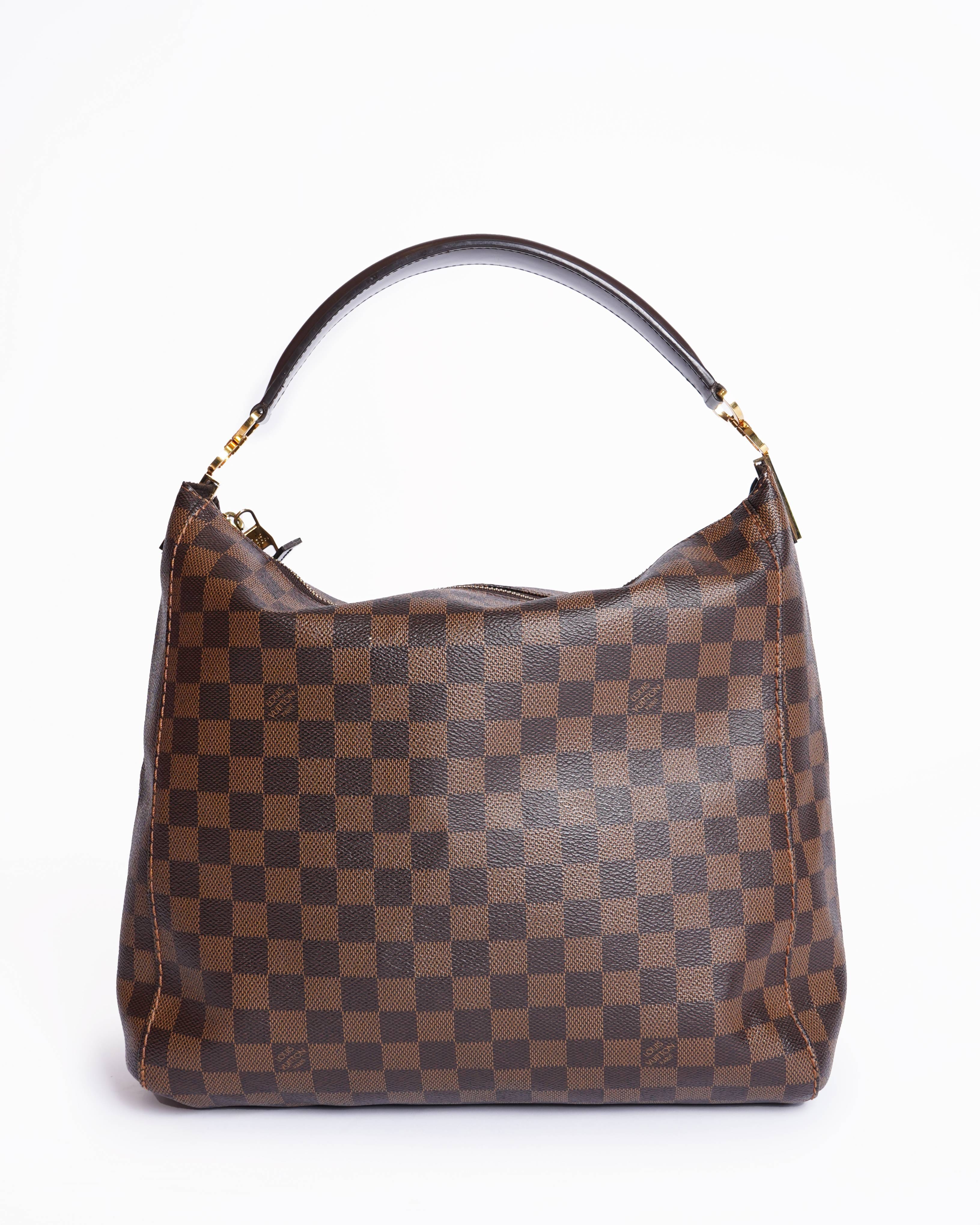 Louis Vuitton Damier Ebene Portobello GM Hobo