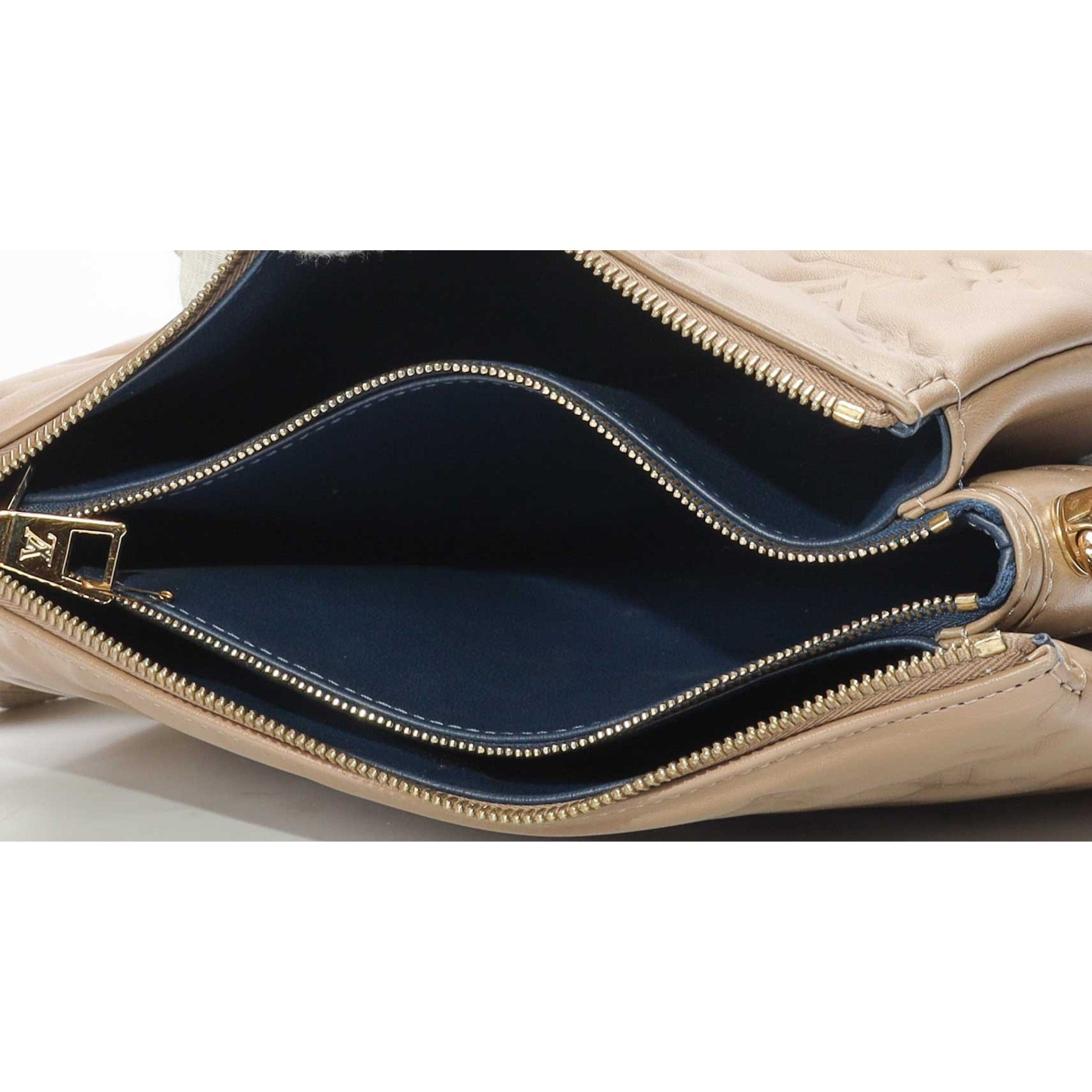 Louis Vuitton Taupe Monogram Coussin PM Bag