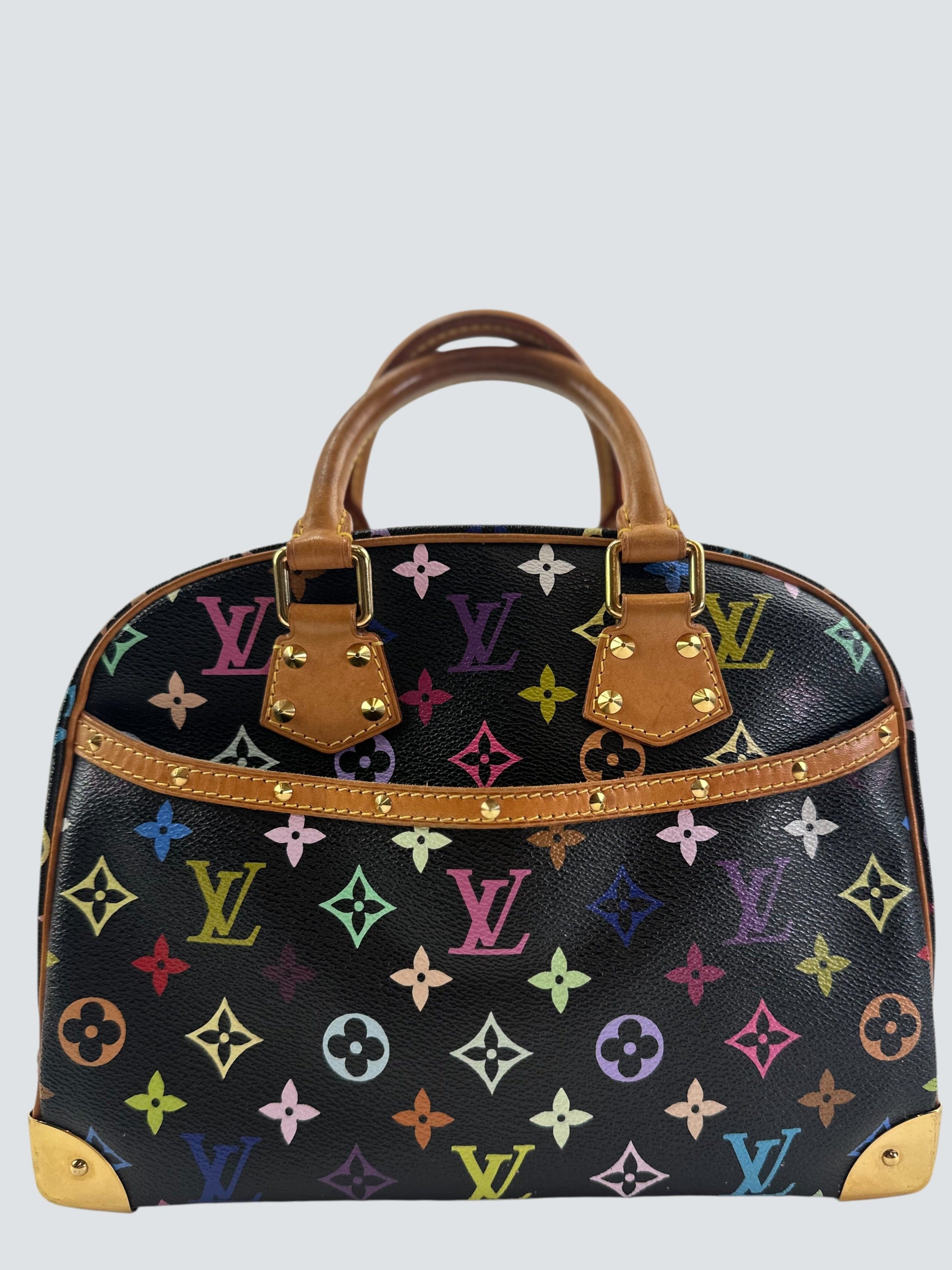 Louis Vuitton x Takashi Murakami Multi Colour Monogram Canvas Trouville