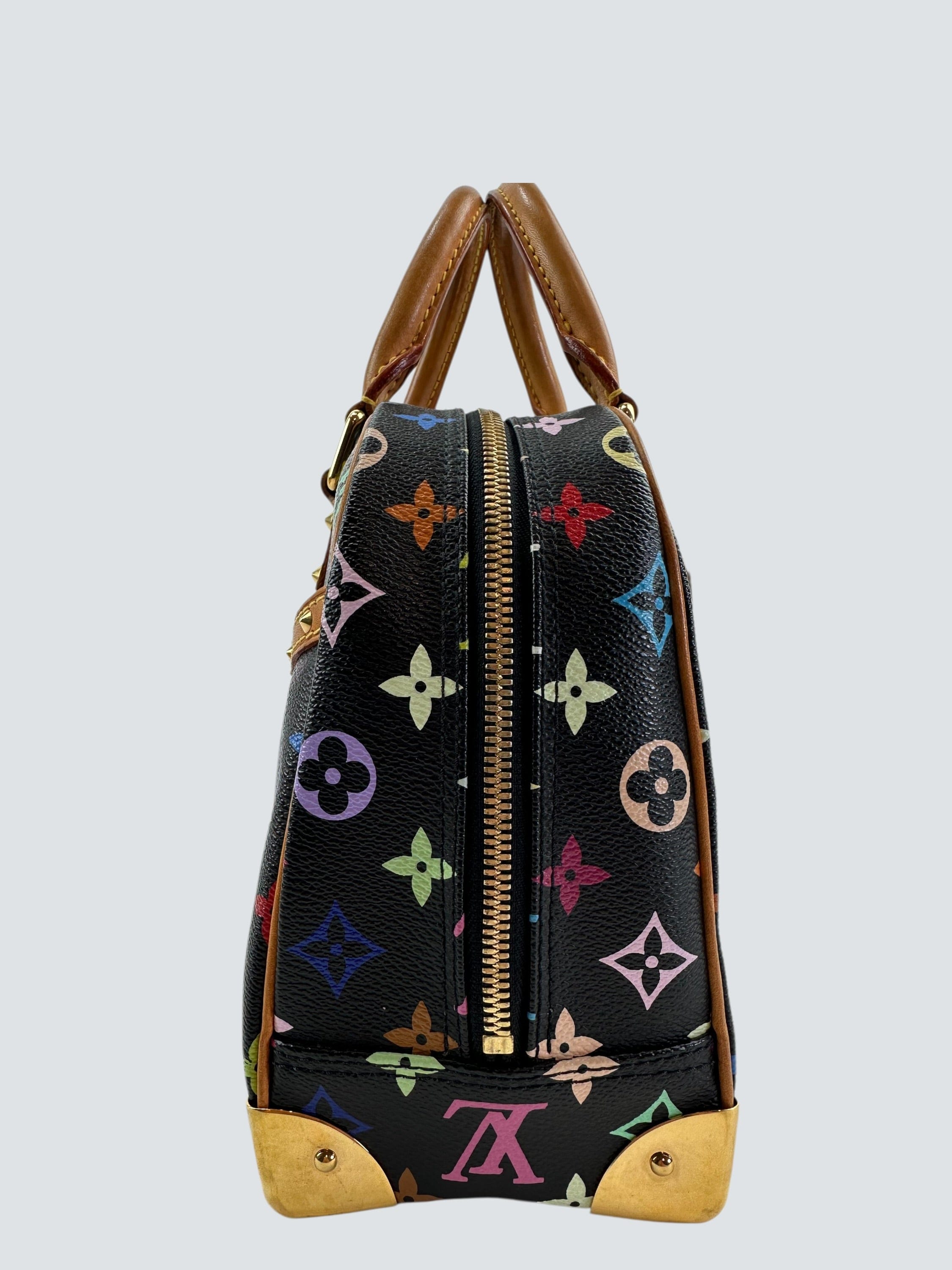 Louis Vuitton x Takashi Murakami Multi Colour Monogram Canvas Trouville