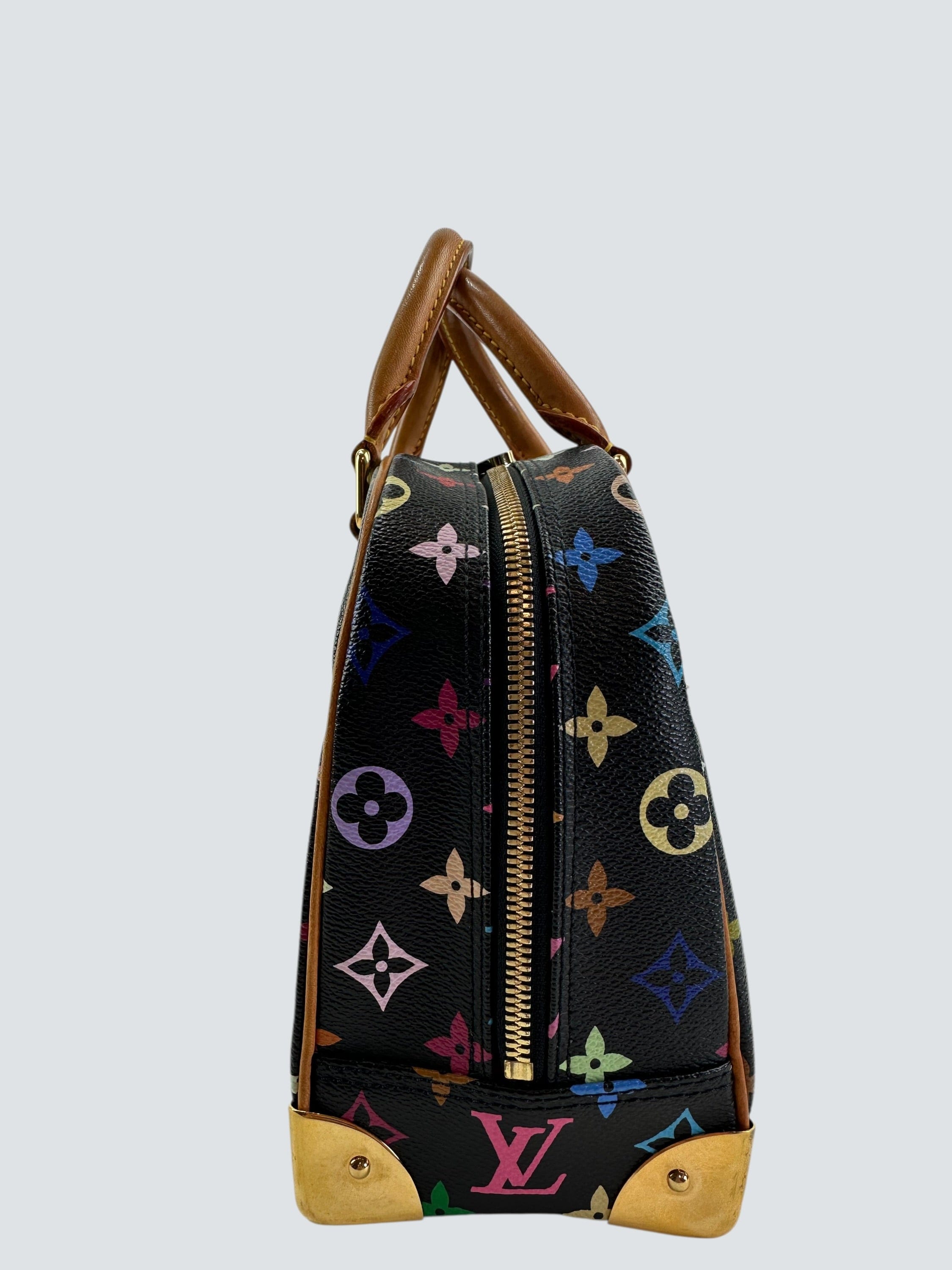 Louis Vuitton x Takashi Murakami Multi Colour Monogram Canvas Trouville