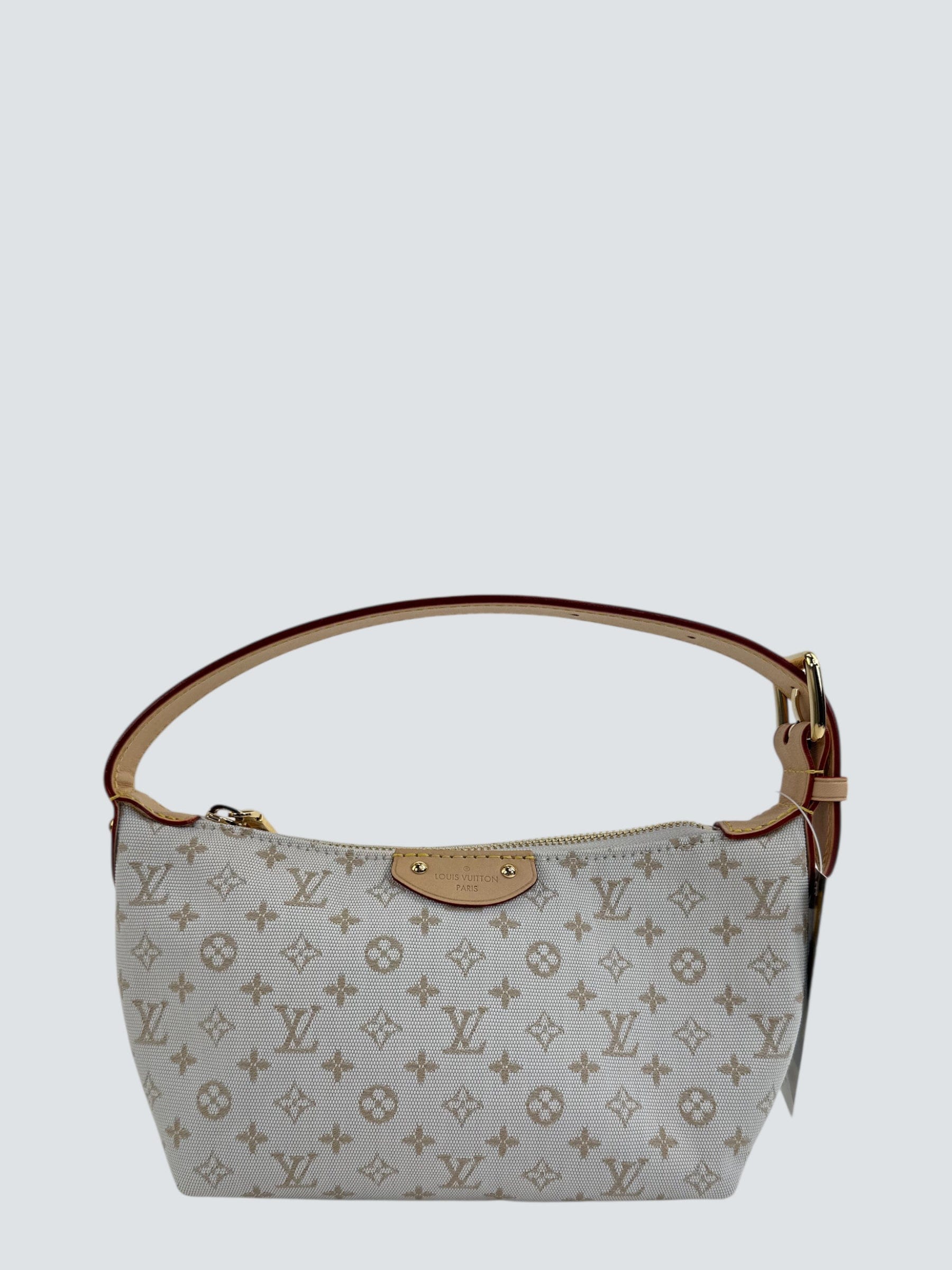 Louis Vuitton Cream Monogram Canvas Hills Pochette