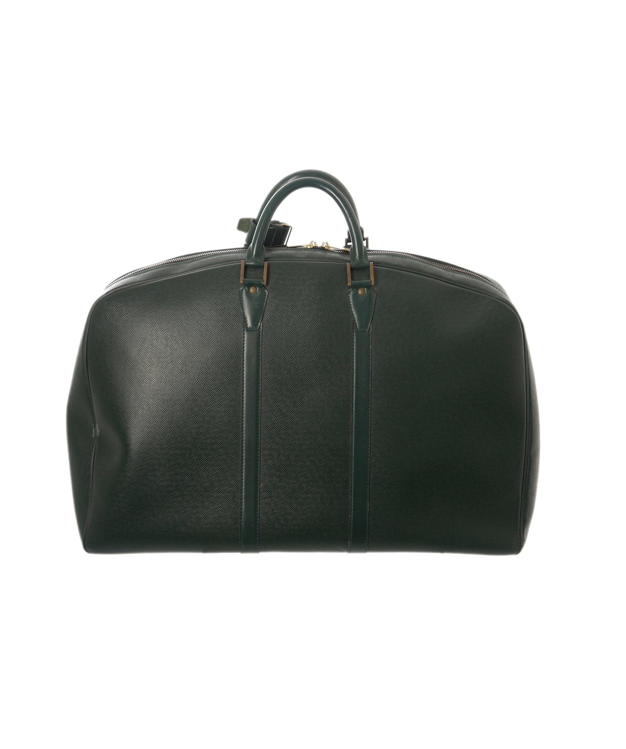 Louis Vuitton LV Green Taiga Leather Keepal Boston PM Bag 55 cm - APC0002