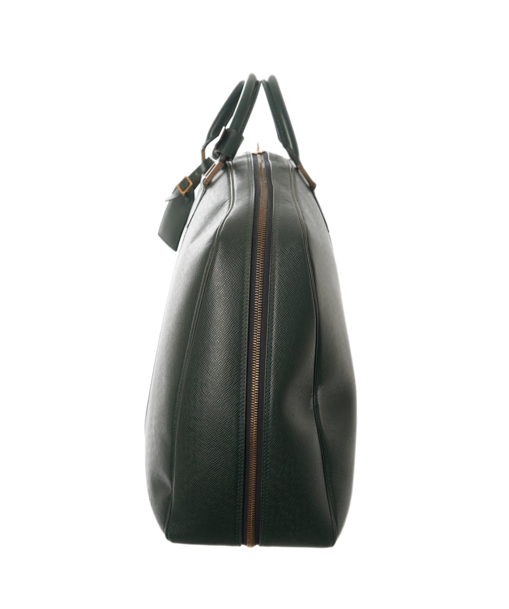 Louis Vuitton LV Green Taiga Leather Keepal Boston PM Bag 55 cm - APC0002