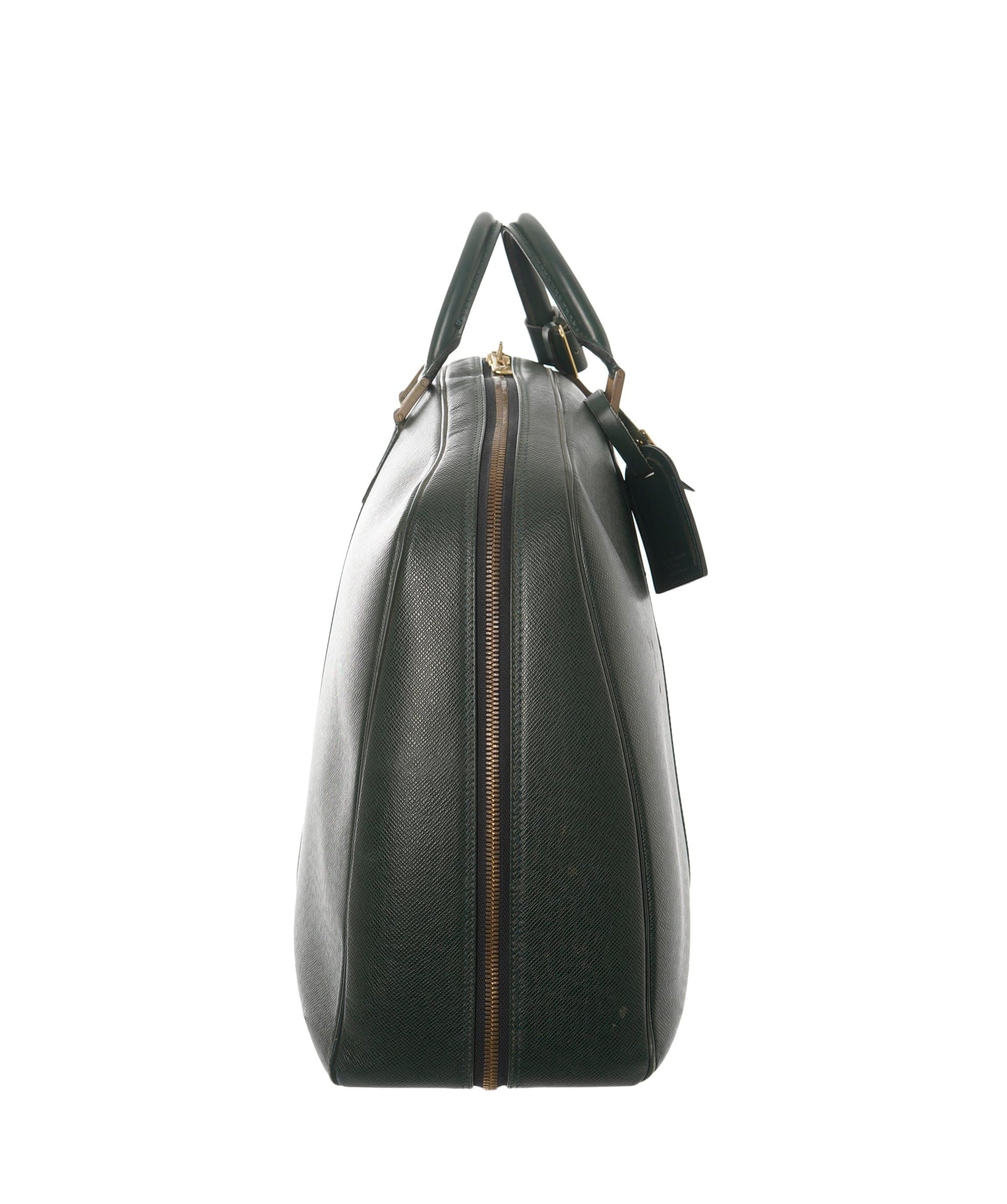 Louis Vuitton LV Green Taiga Leather Keepal Boston PM Bag 55 cm - APC0002