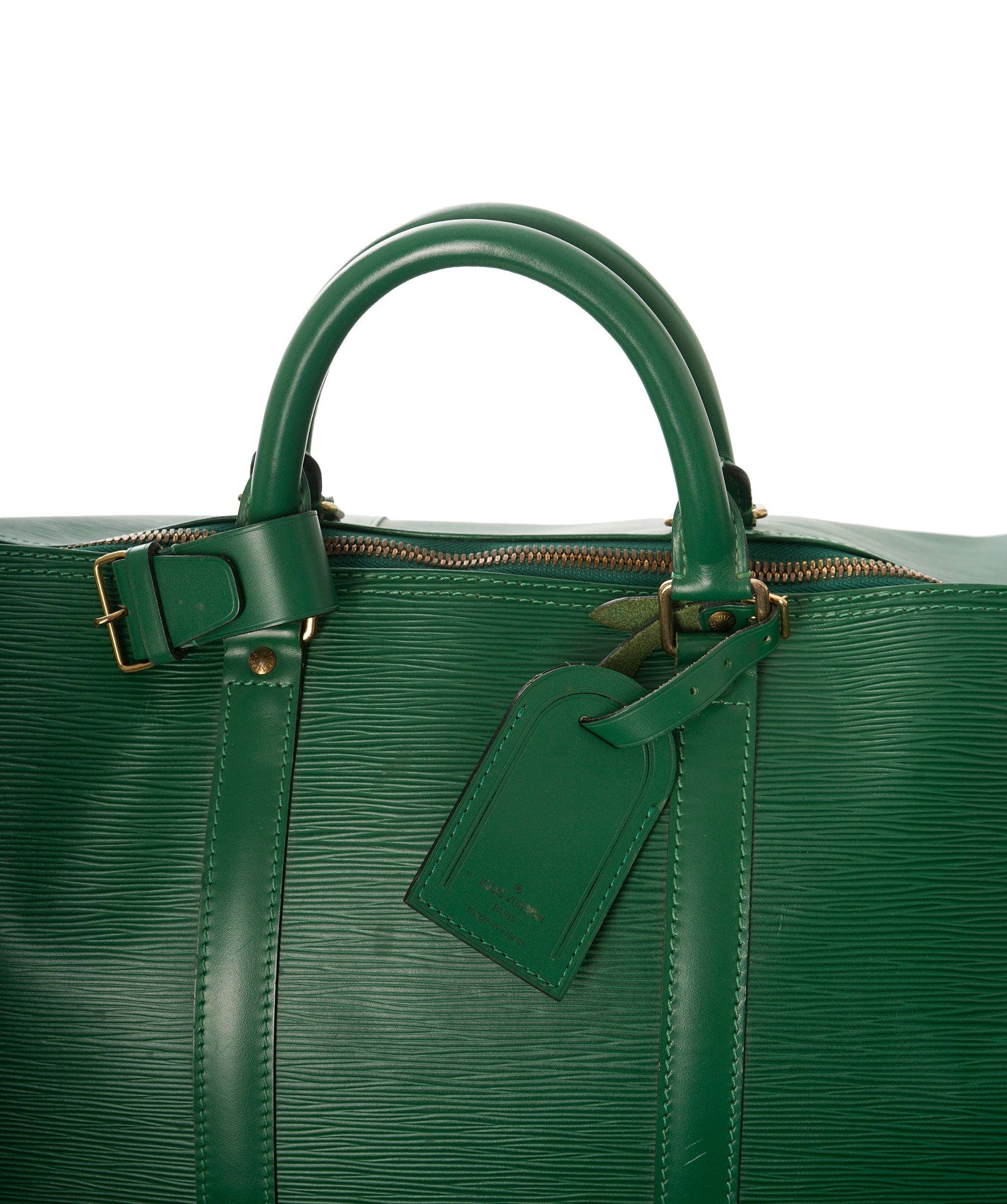Louis Vuitton LV Green Epi Leather Keepal 55 cm - APC0001