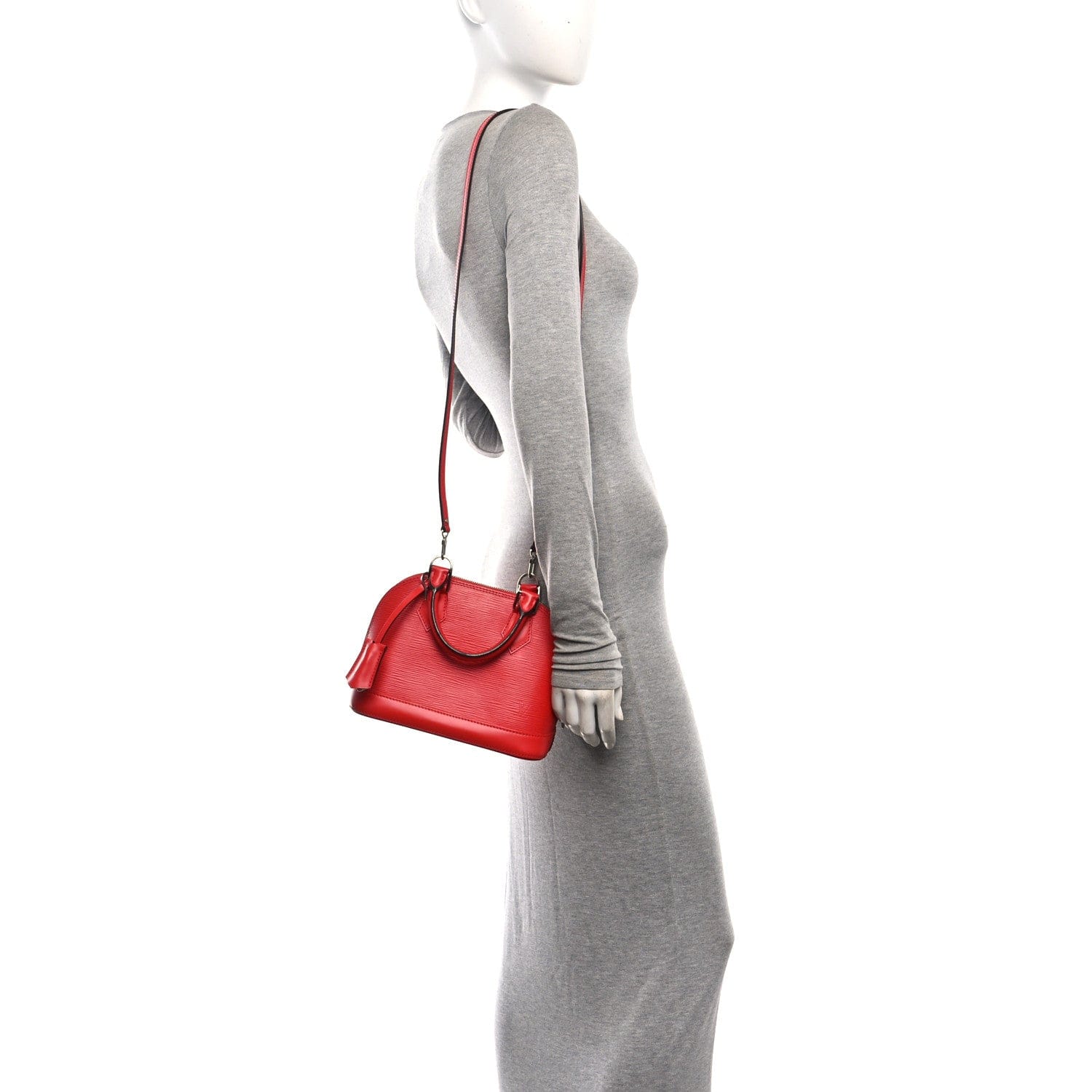 Louis Vuitton Epi Alma BB Coquelicot