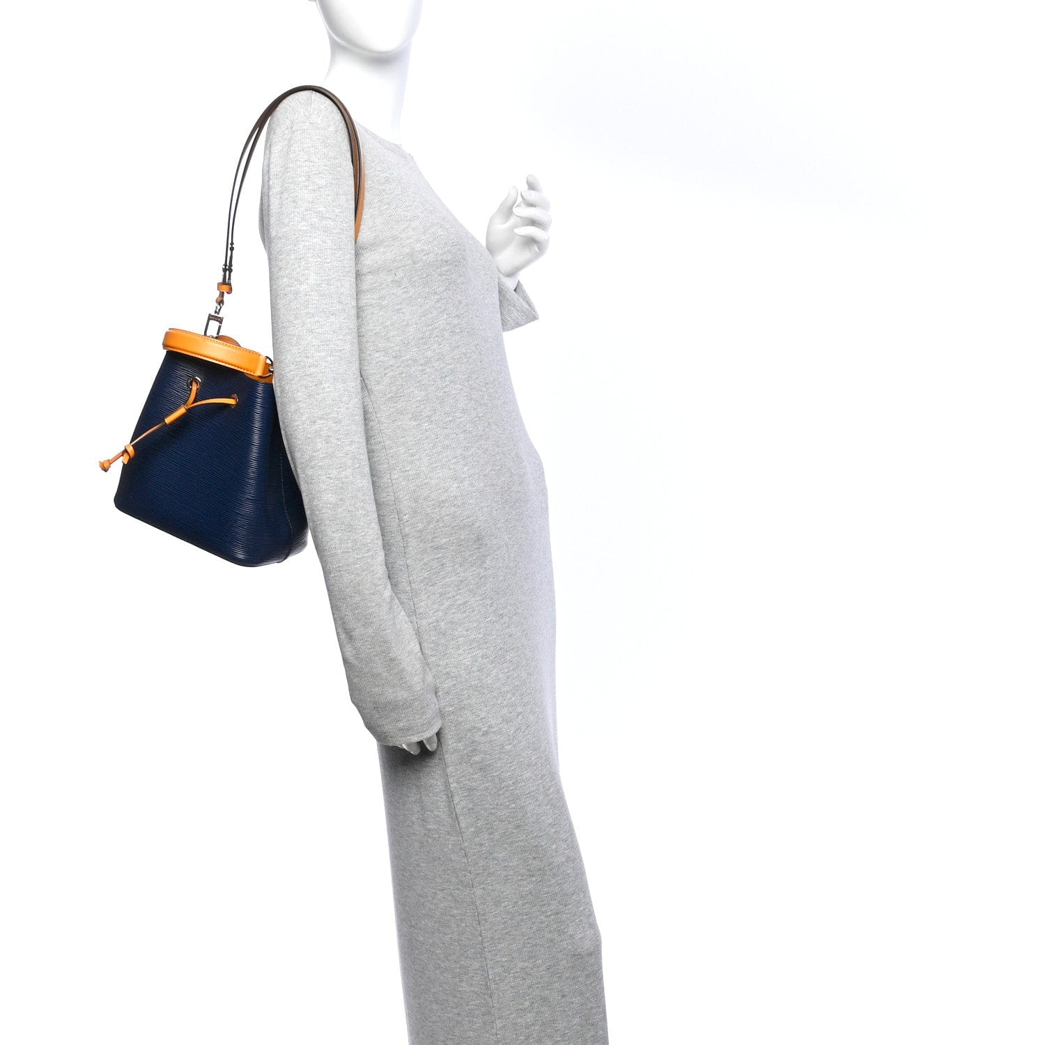 Louis Vuitton Epi Neonoe BB Indigo Safran