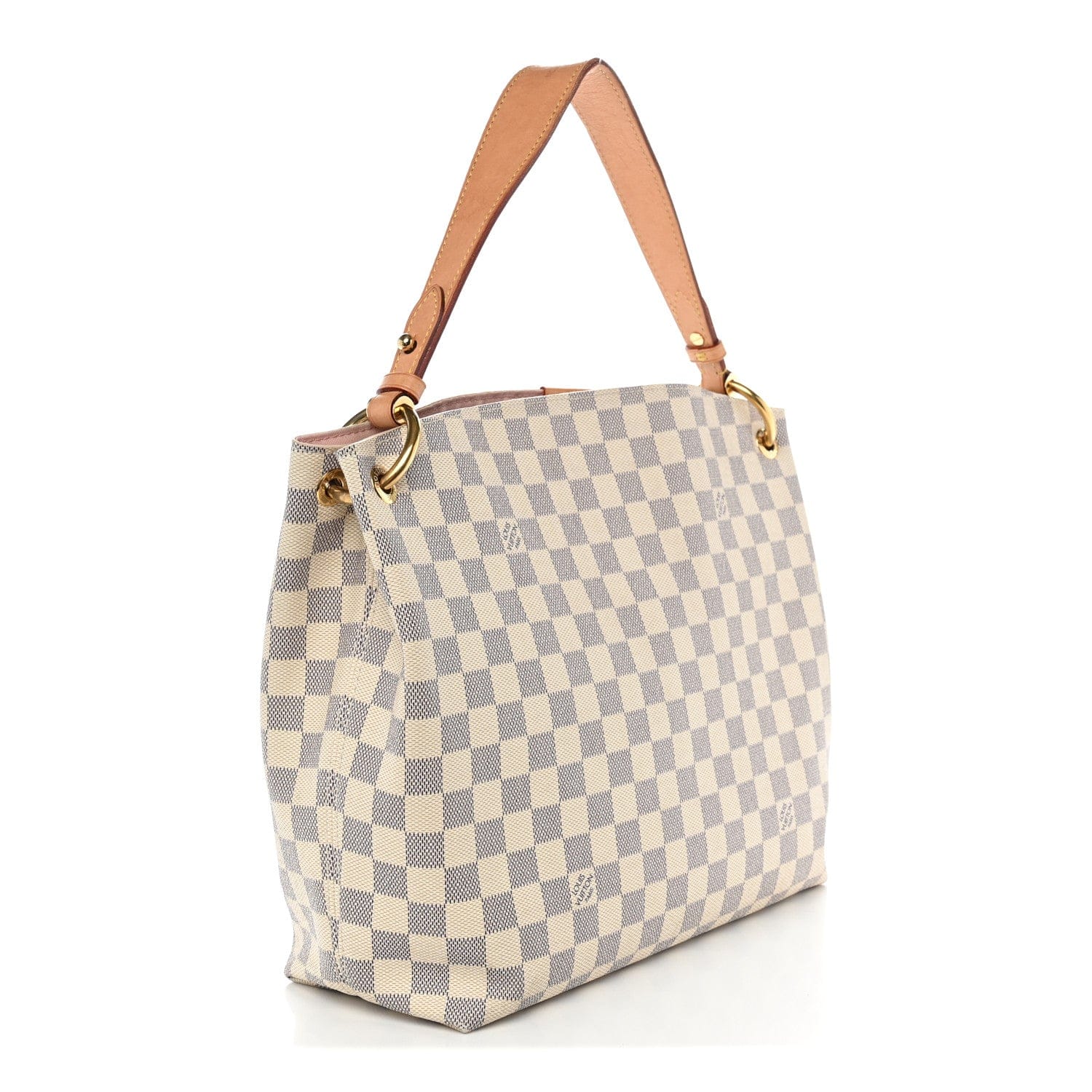 Louis Vuitton Damier Azur Graceful PM Rose Ballerine