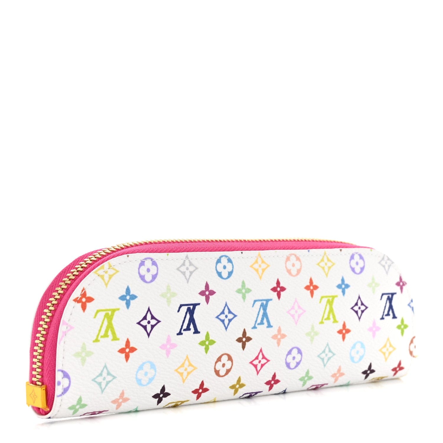 Louis Vuitton LV x TM Monogram Multicolor Charlotte Pencil Pouch Fuchsia
