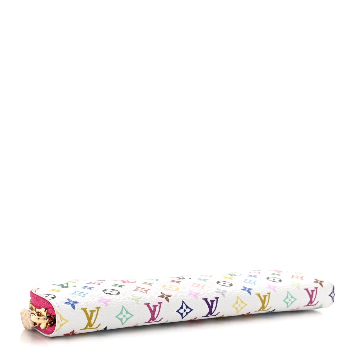 Louis Vuitton LV x TM Monogram Multicolor Charlotte Pencil Pouch Fuchsia