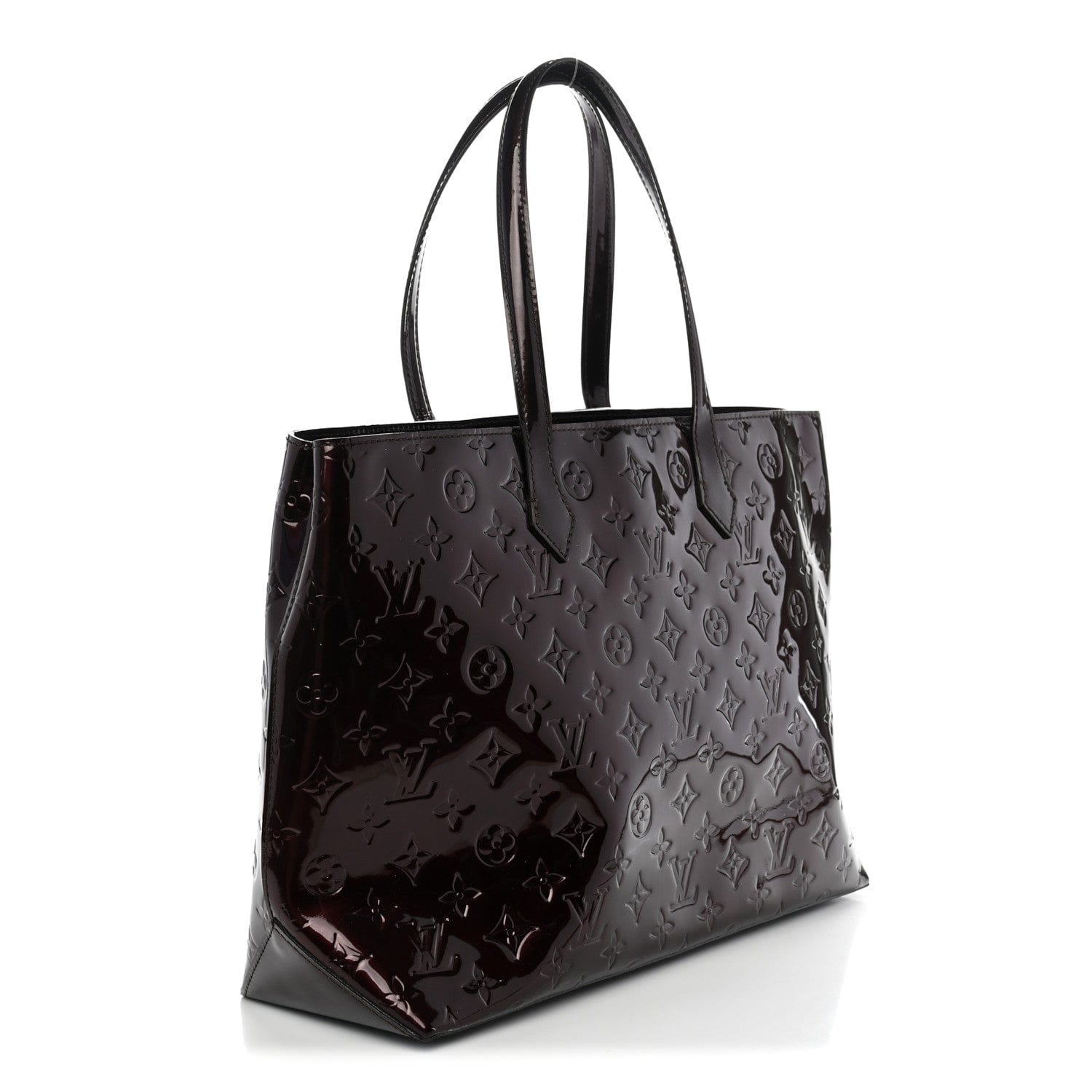 Louis Vuitton Vernis Wilshire MM Rouge Fauviste