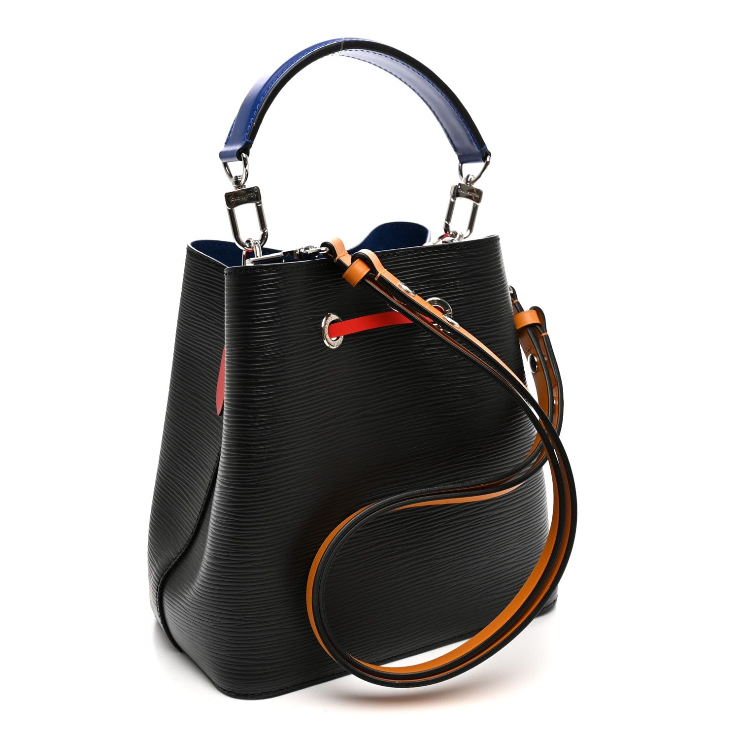Louis Vuitton Epi Neonoe BB Black Safran