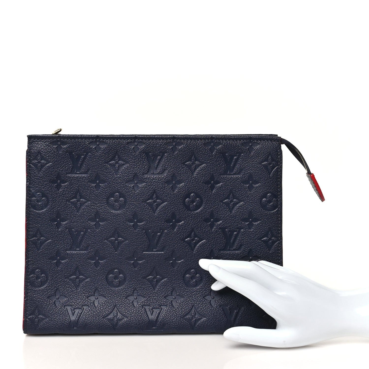 Louis Vuitton Empreinte Monogram Toiletry Pouch 26 Marine Rouge