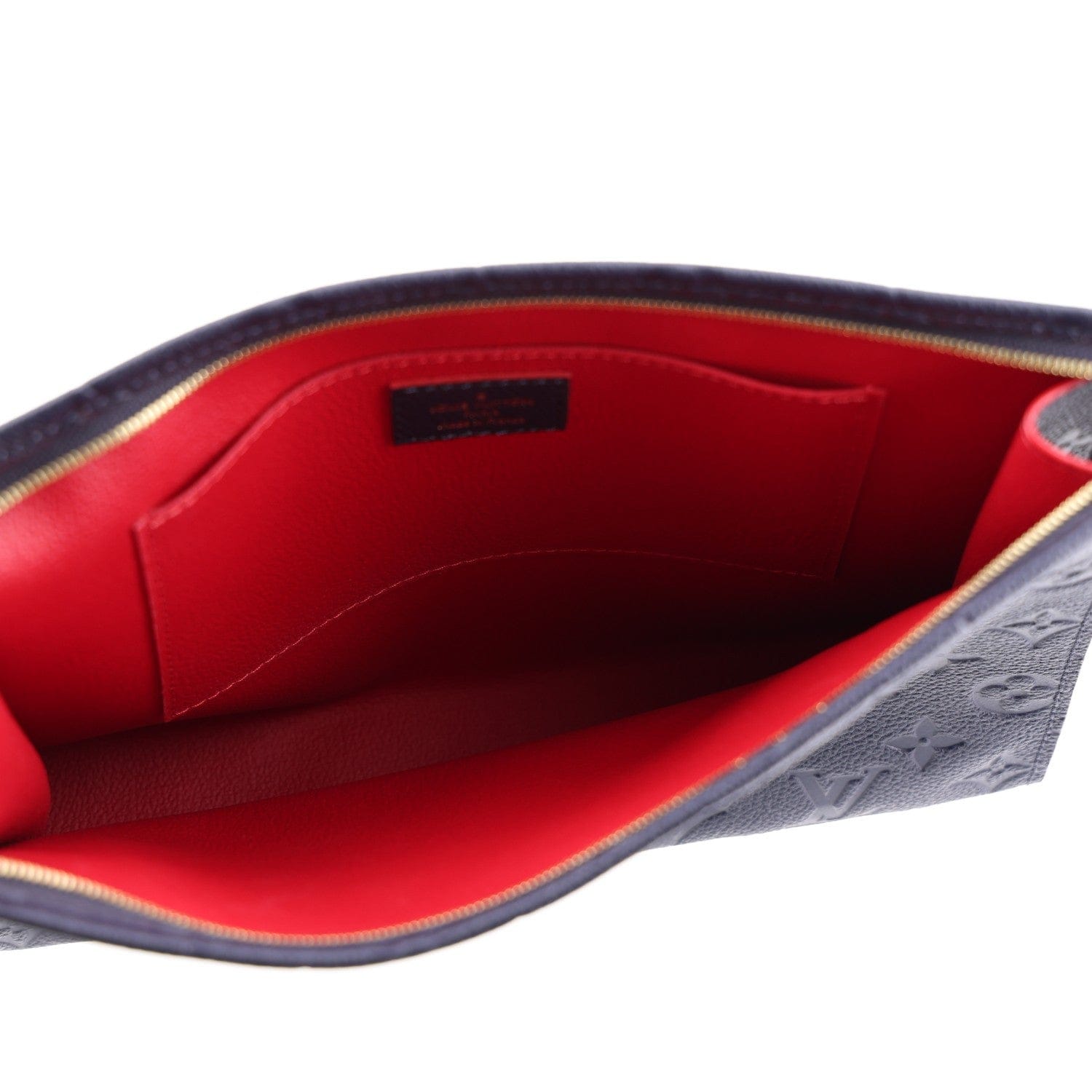 Louis Vuitton Empreinte Monogram Toiletry Pouch 26 Marine Rouge