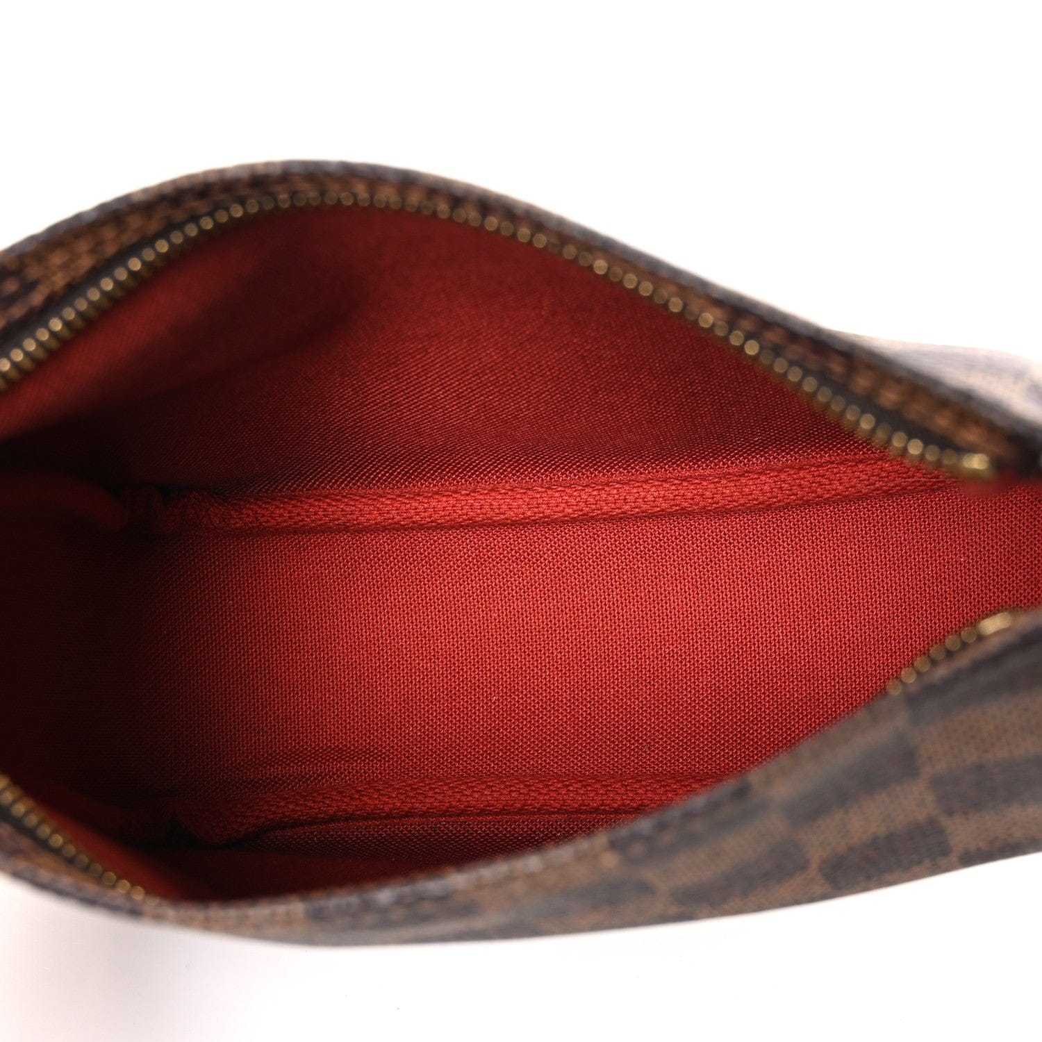Louis Vuitton Damier Ebene Trousse Make Up Bag Pochette