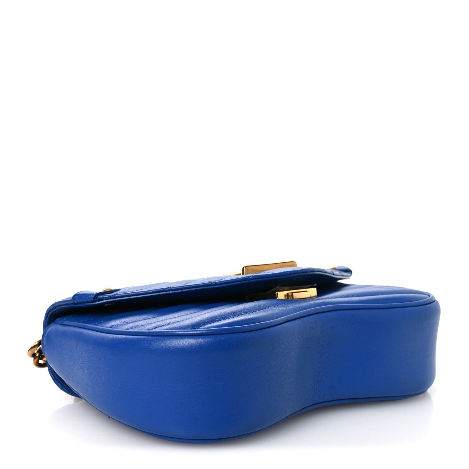 Louis Vuitton Calfskin New Wave Chain PM Blue Neon