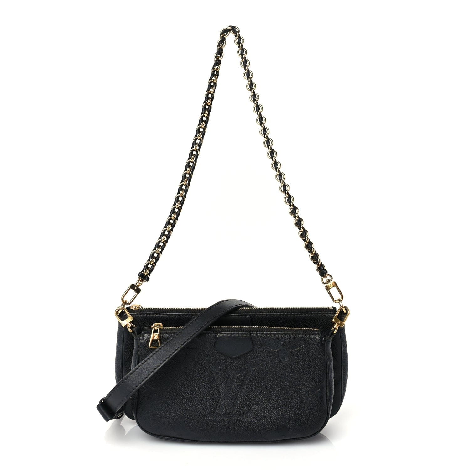 Louis Vuitton Empreinte Monogram Giant Multi Pochette Accessories Black