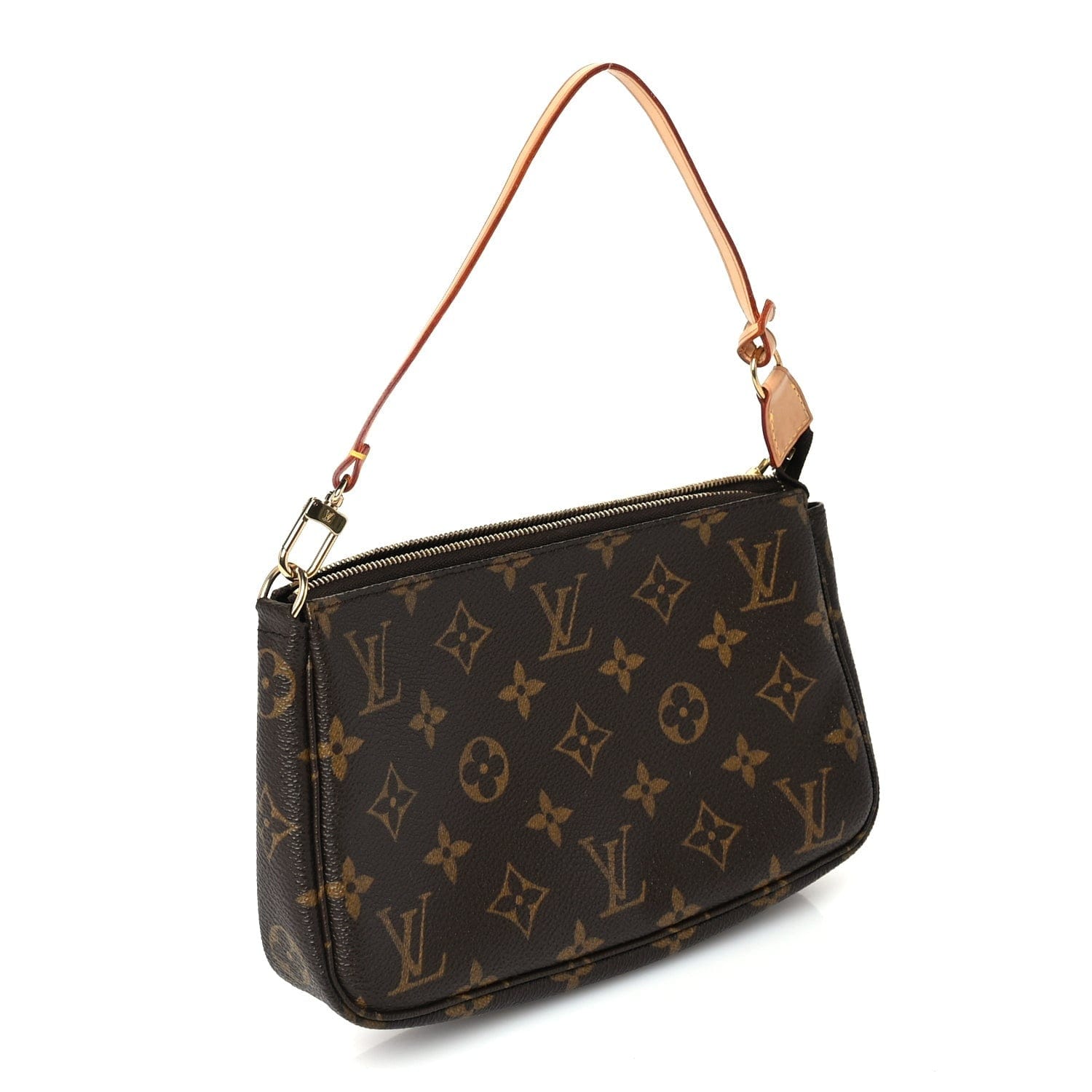 Louis Vuitton Monogram Pochette Accessories Brown