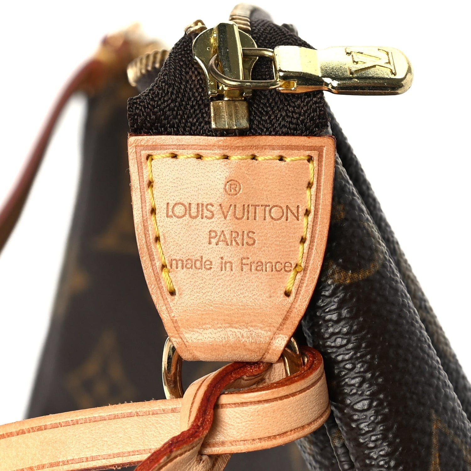 Louis Vuitton Monogram Pochette Accessories Brown