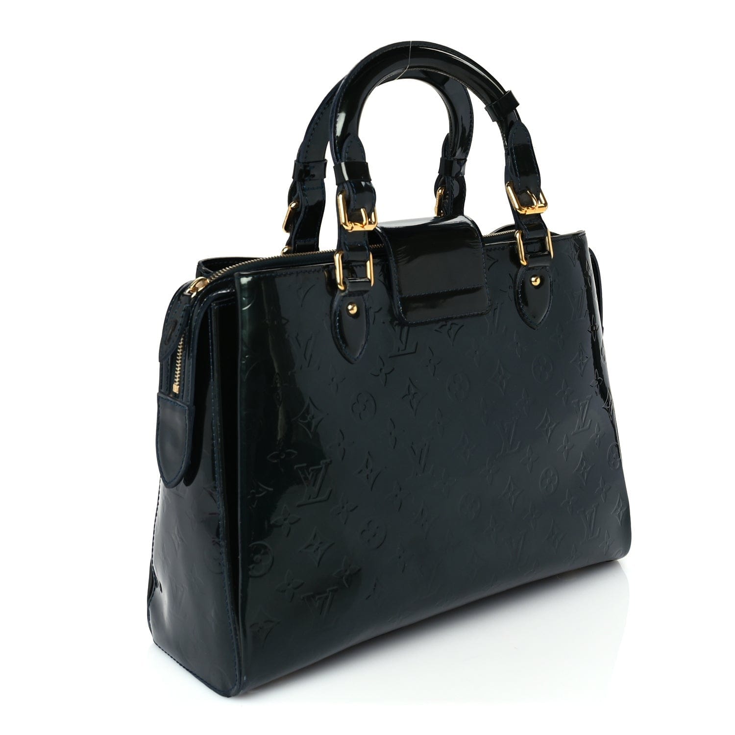Louis Vuitton Vernis Melrose Avenue Blue Nuit