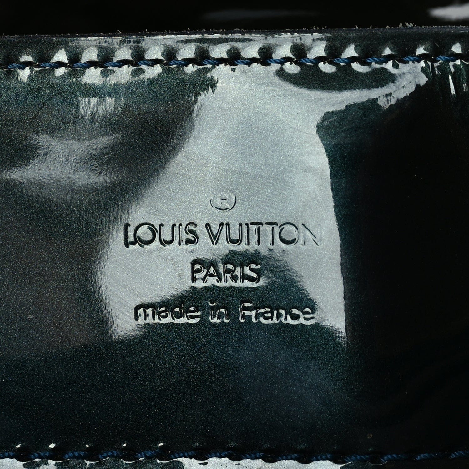 Louis Vuitton Vernis Melrose Avenue Blue Nuit