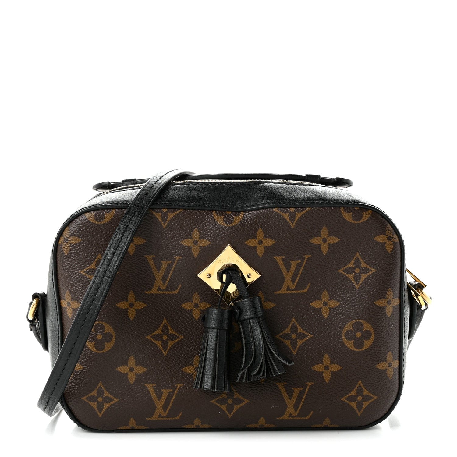 Louis Vuitton Monogram Saintonge Black