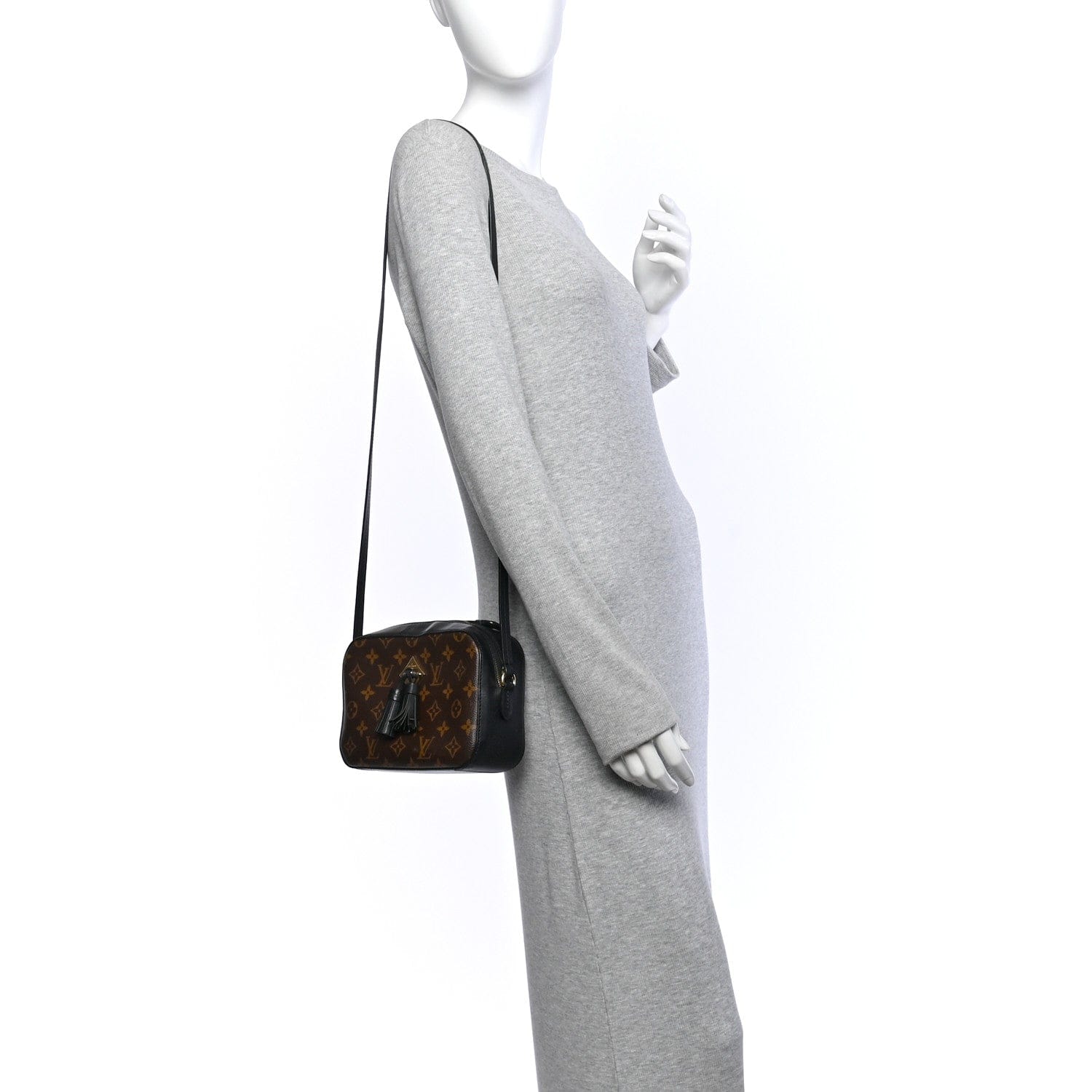 Louis Vuitton Monogram Saintonge Black