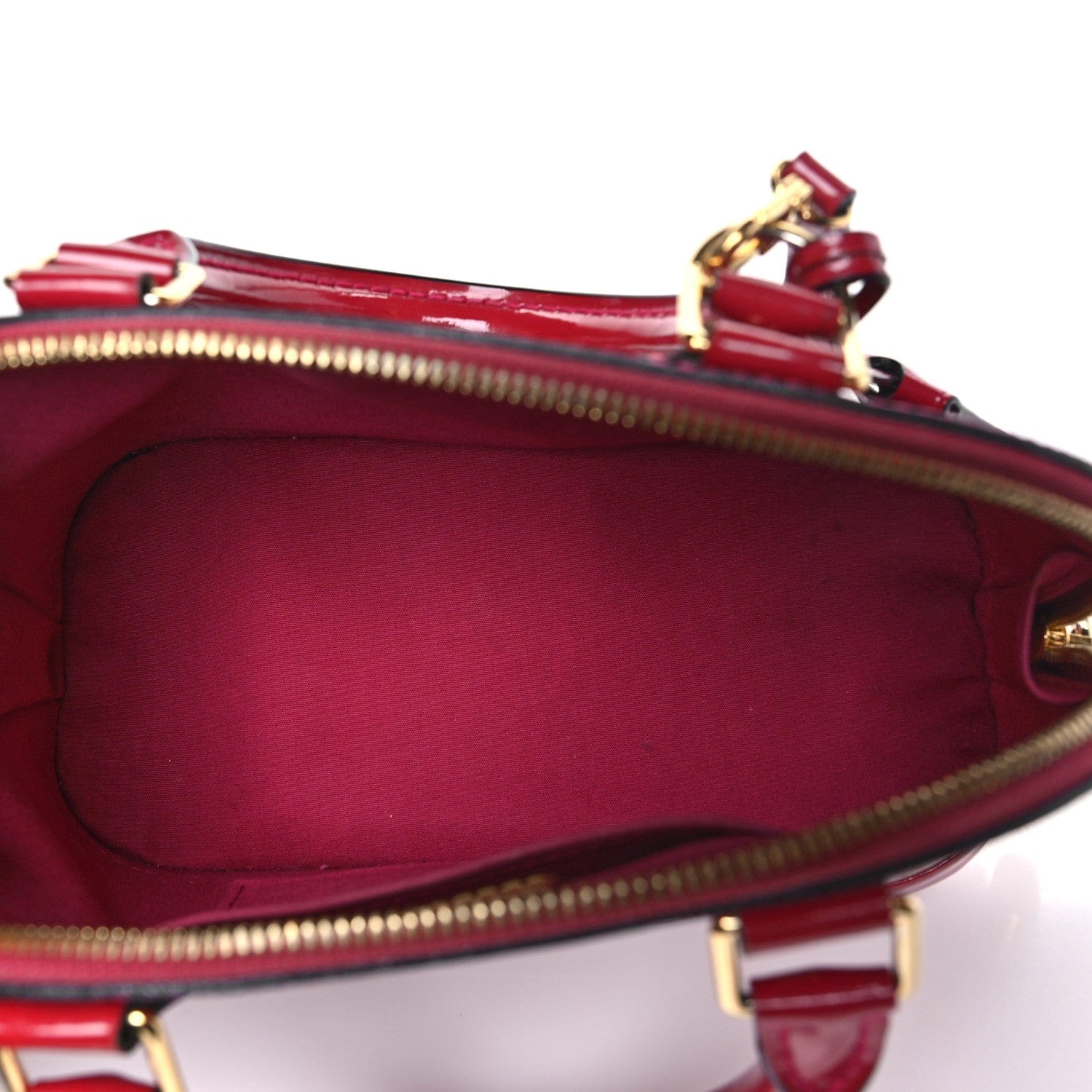 Louis Vuitton Vernis Alma BB Rose Indien