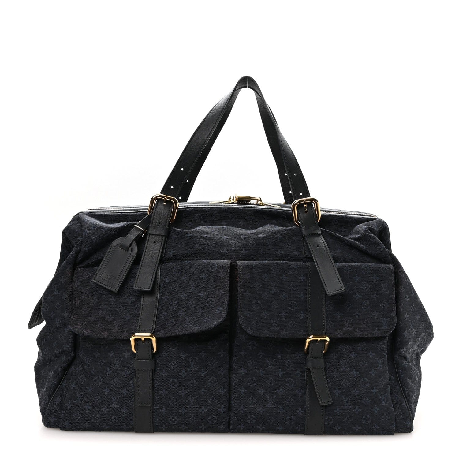 Louis Vuitton Mini Lin Monogram Louise Bag Blue