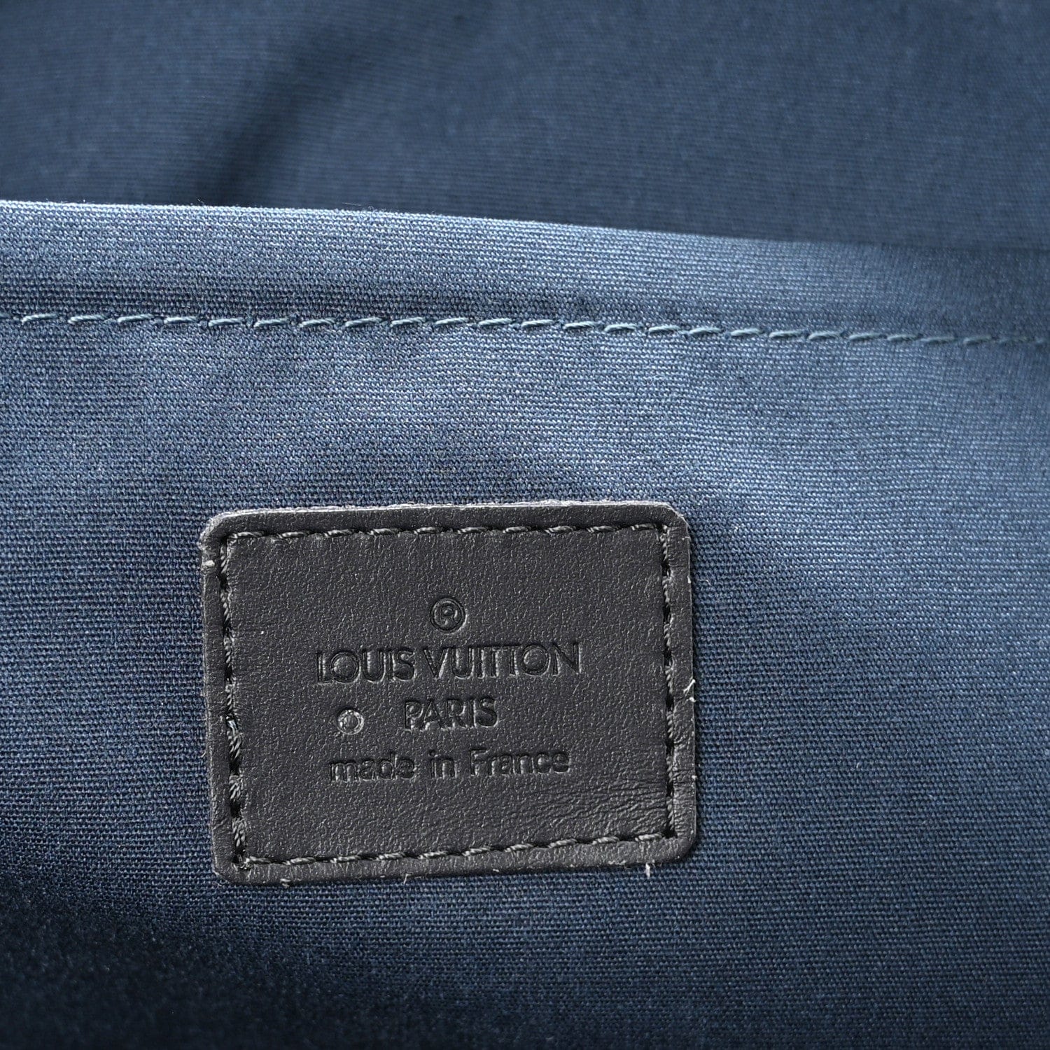 Louis Vuitton Mini Lin Monogram Louise Bag Blue