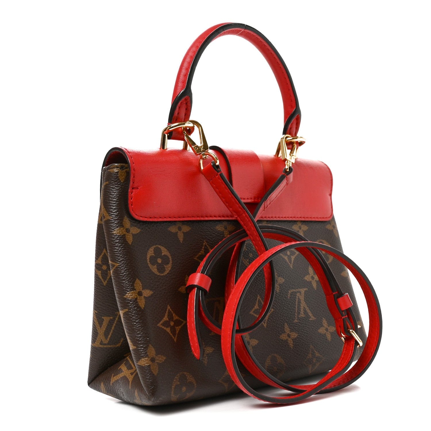 Louis Vuitton Monogram Locky BB Coquelicot