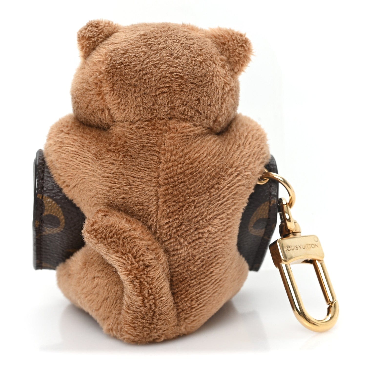 Louis Vuitton Monogram Cute Cat Pouch Earphones Case