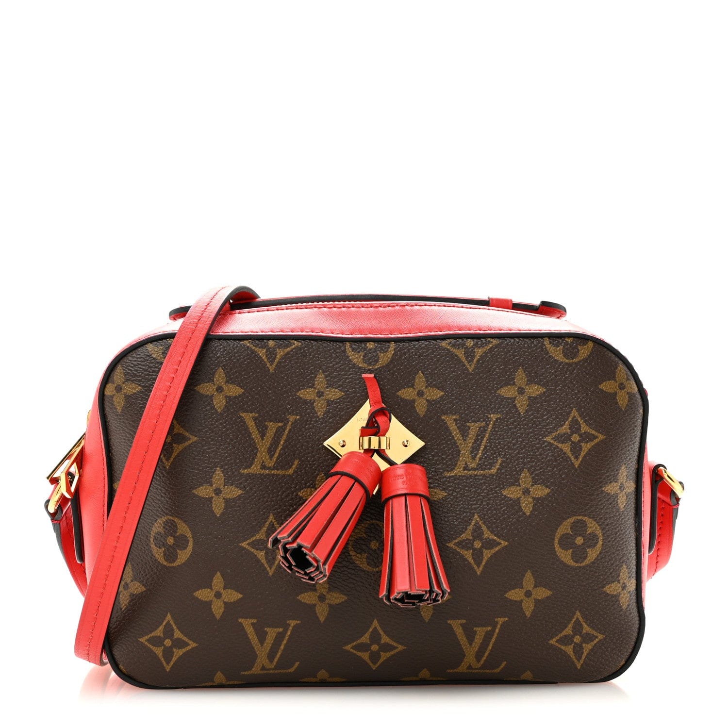 Louis Vuitton Monogram Saintonge Coquelicot