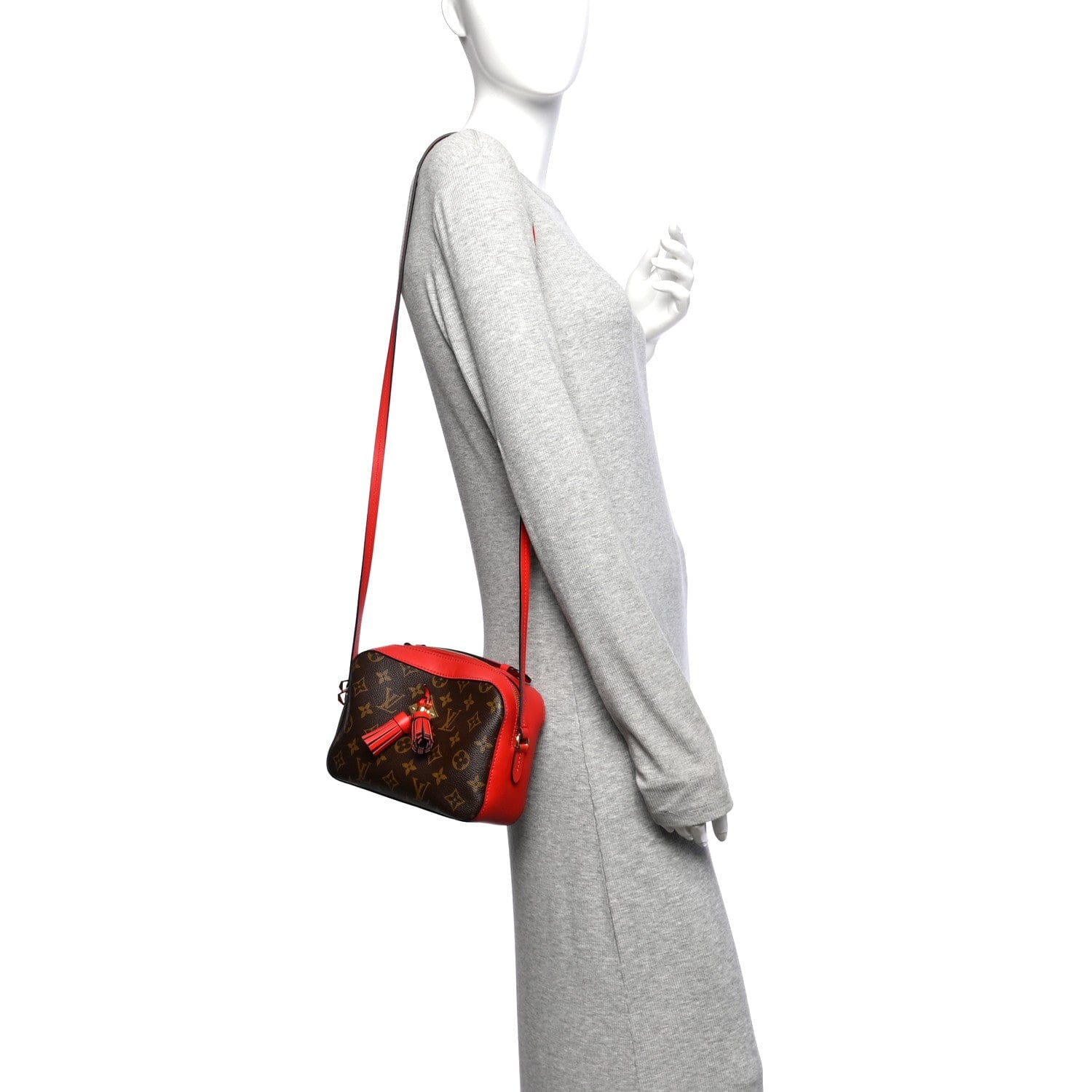 Louis Vuitton Monogram Saintonge Coquelicot
