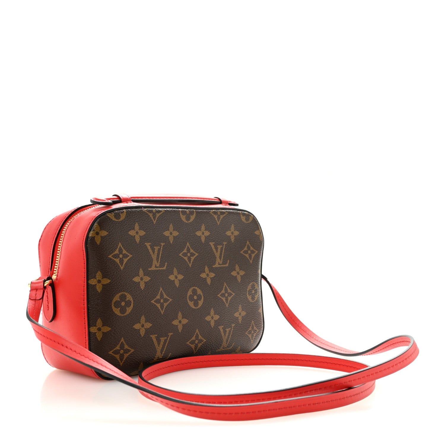 Louis Vuitton Monogram Saintonge Coquelicot