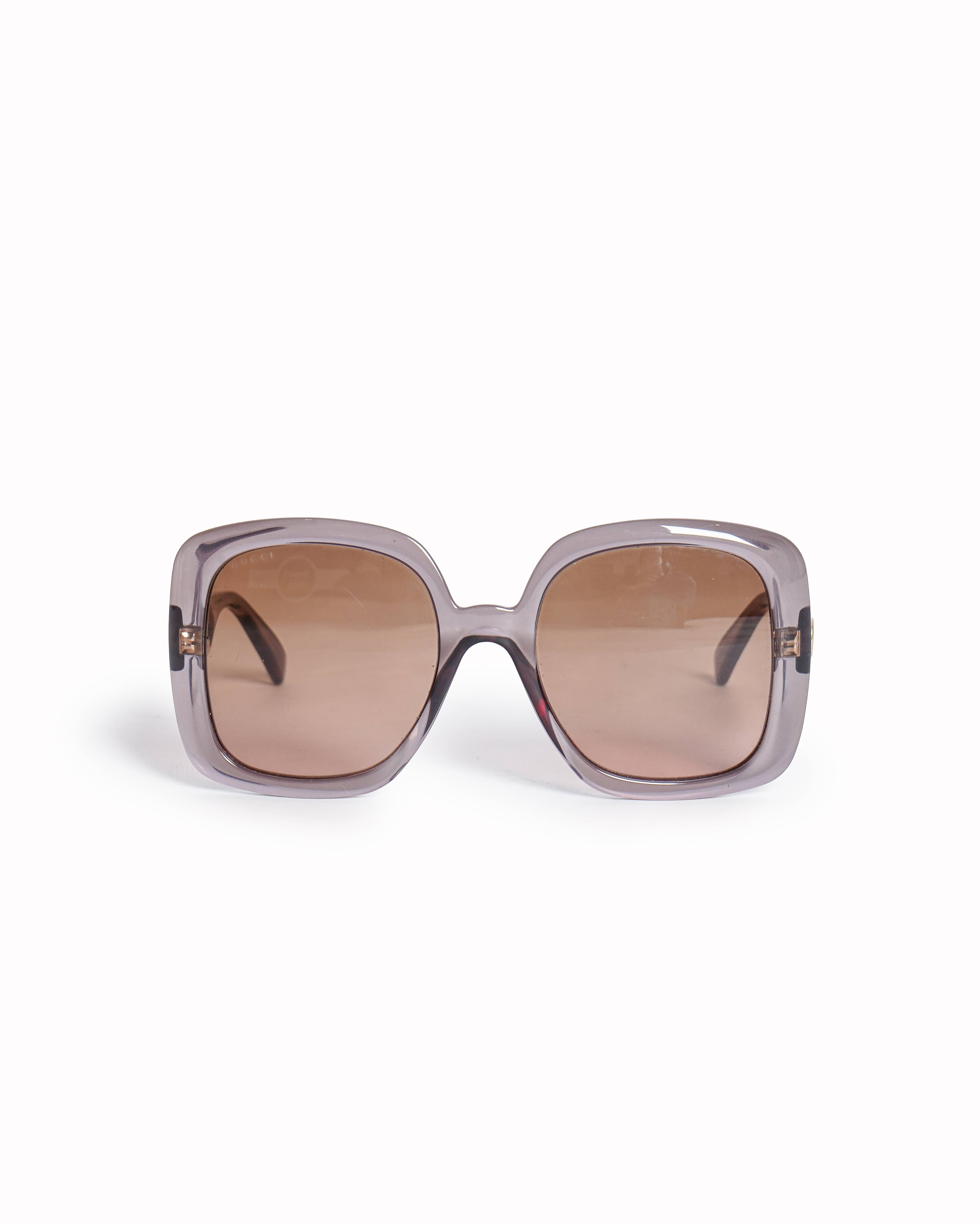 Gucci Oversized Women's Sunglasses In Brown