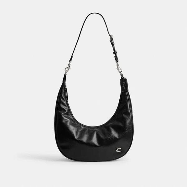Coach Juliet Sling Bag Silver Black
