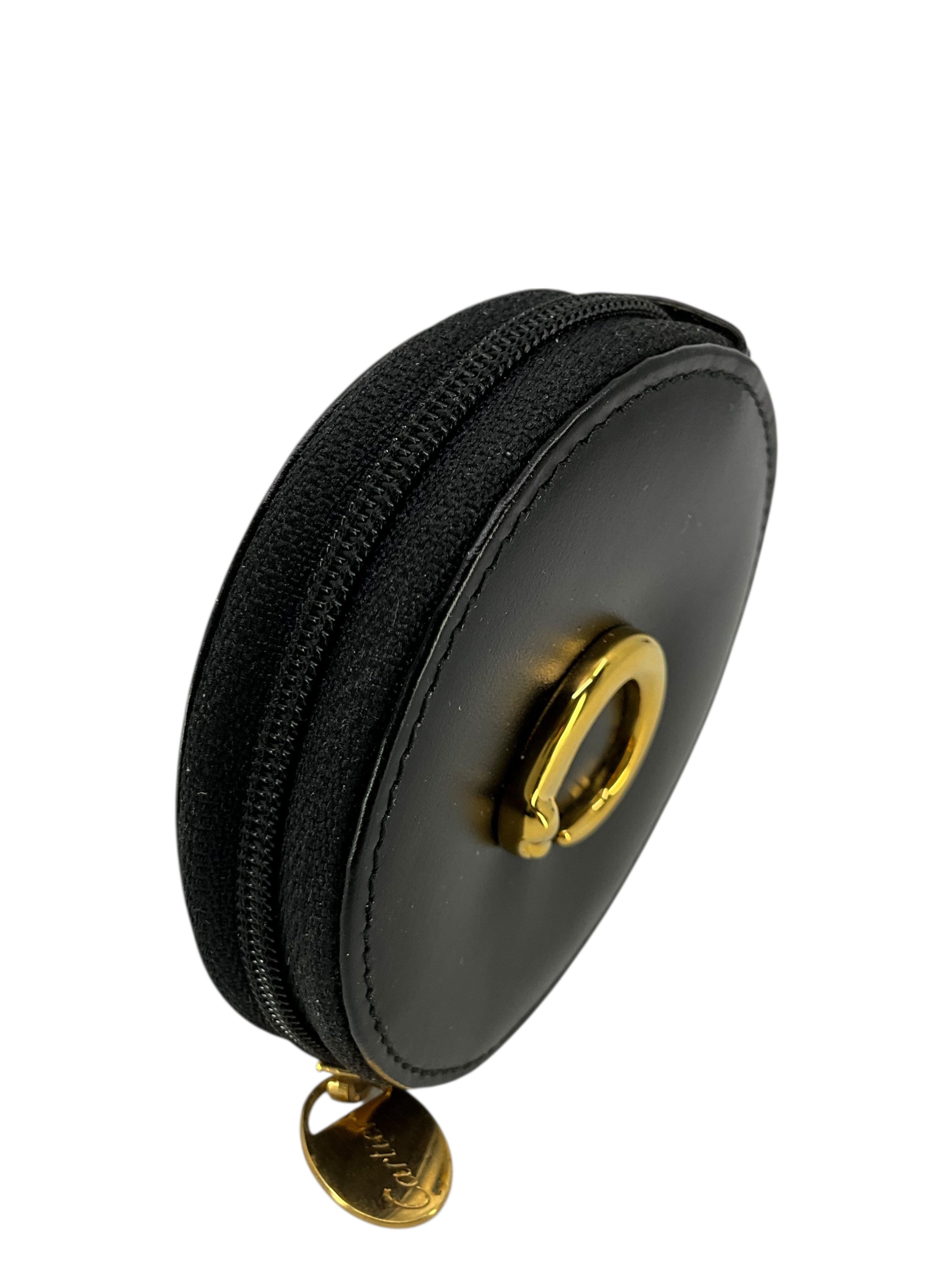 Cartier Vintage Panthere Round Coin Pouch