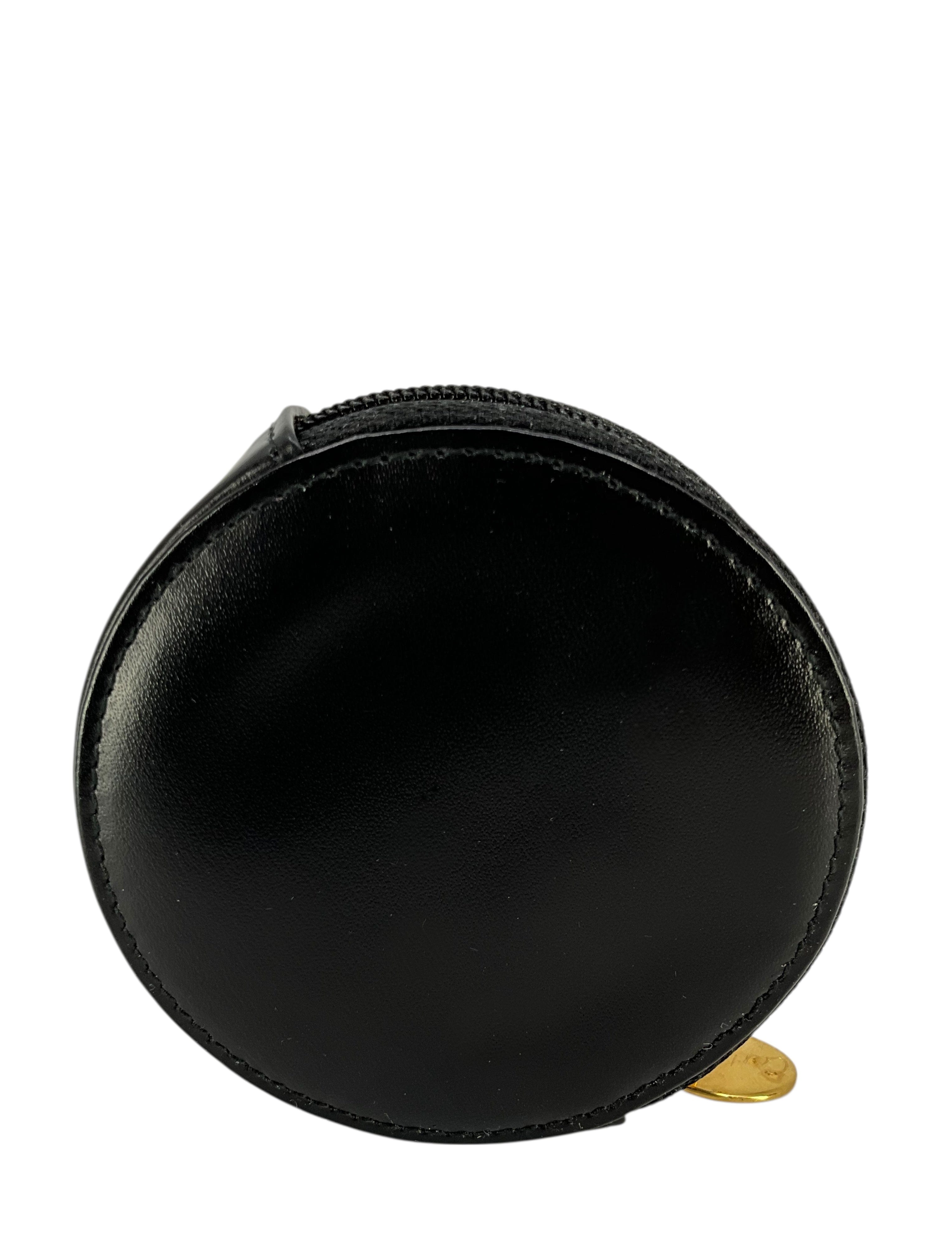 Cartier Vintage Panthere Round Coin Pouch