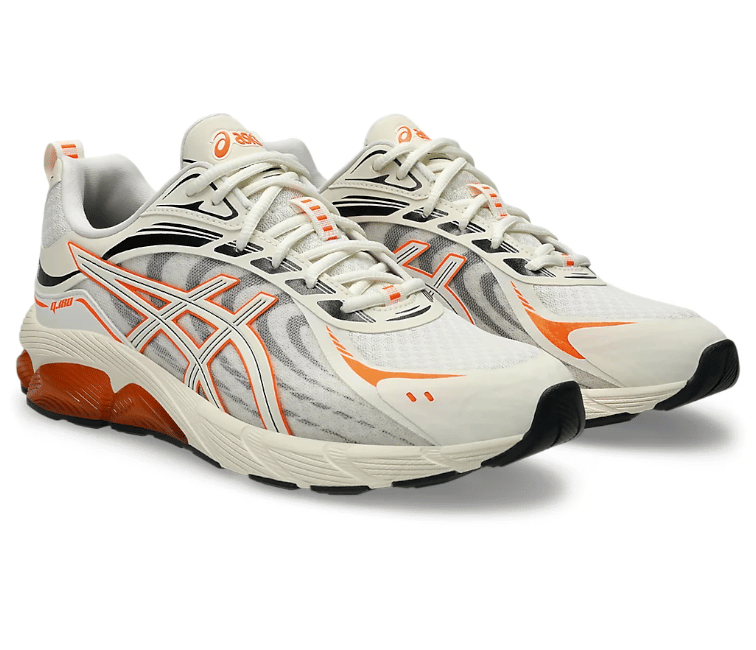 ASICS Women's Asics Gel Quantum 180 8 (Cream/Shocking Orange)