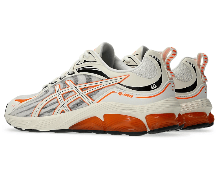 ASICS Women's Asics Gel Quantum 180 8 (Cream/Shocking Orange)