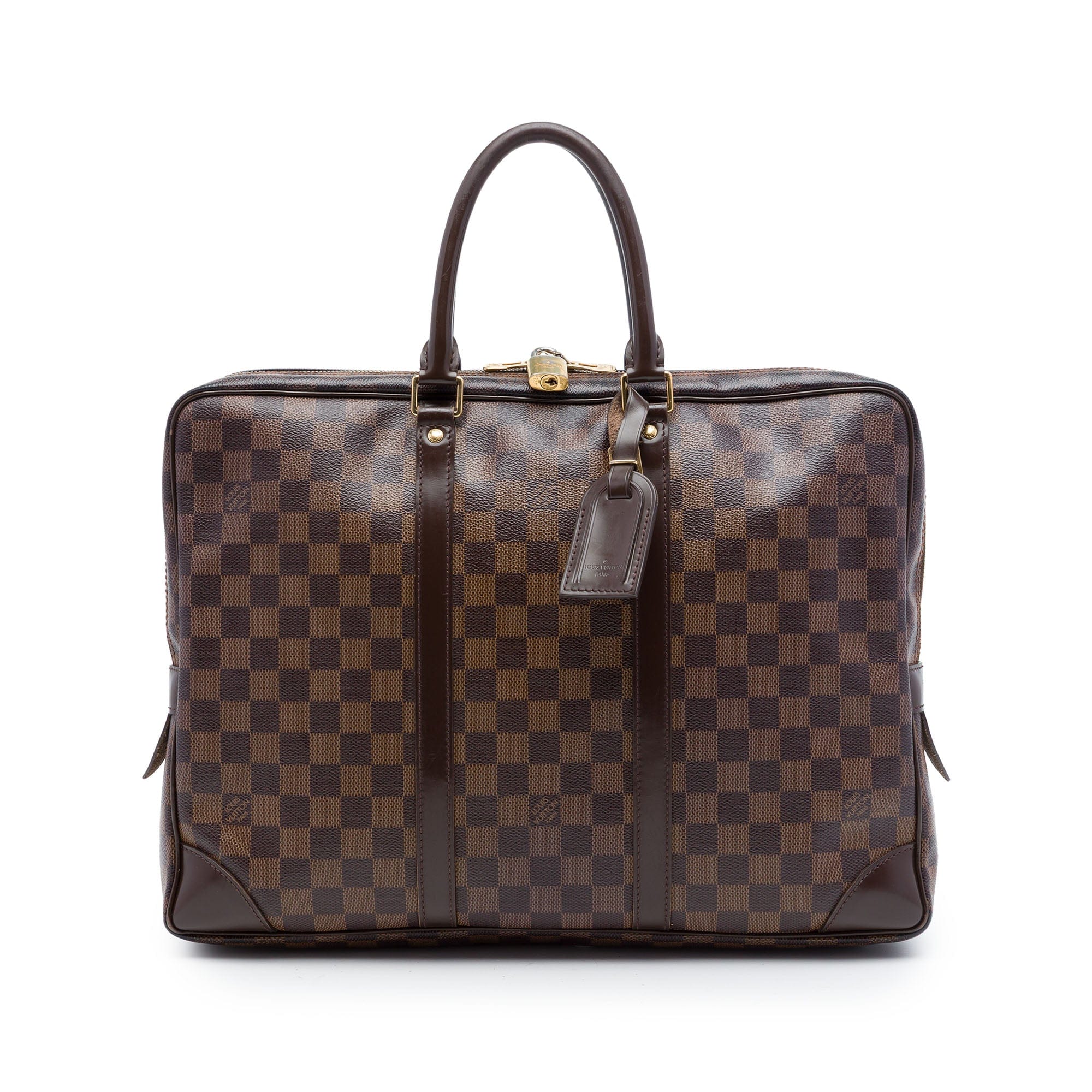 Louis Vuitton Damier Ebene Porte Documents Voyage PM