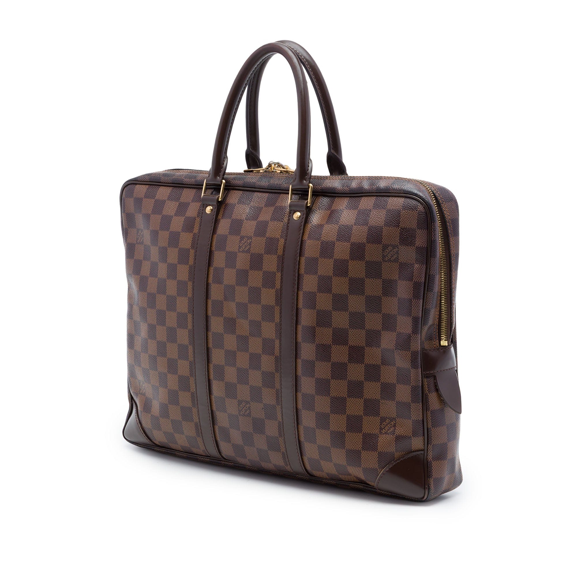 Louis Vuitton Damier Ebene Porte Documents Voyage PM